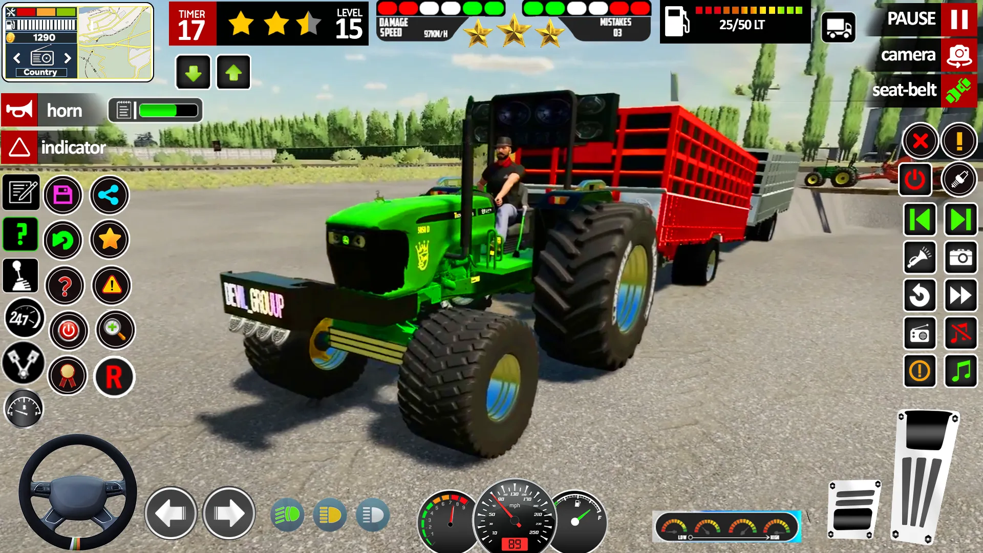 Tractor Simulator Tractor Game | Indus Appstore | Screenshot