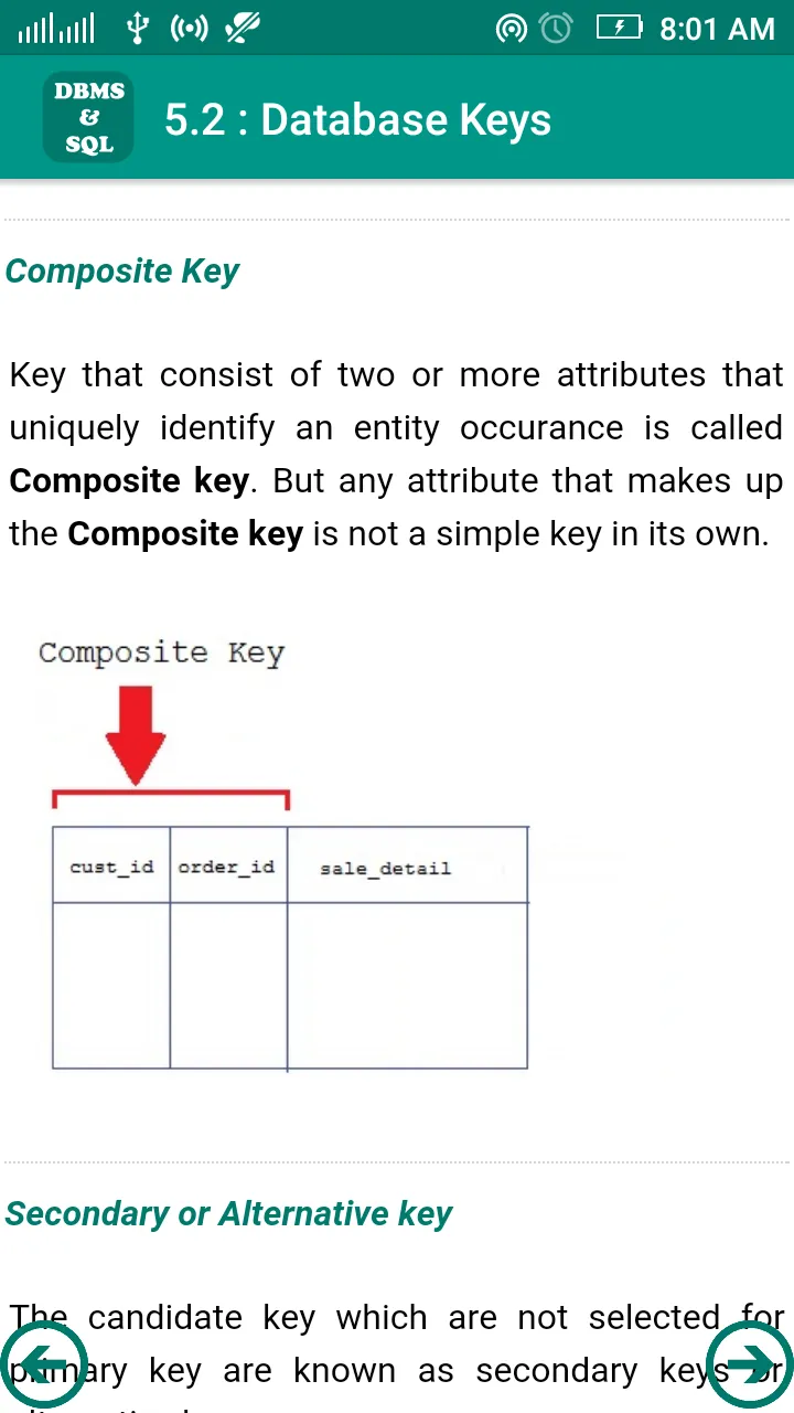 Learn DBMS | Indus Appstore | Screenshot