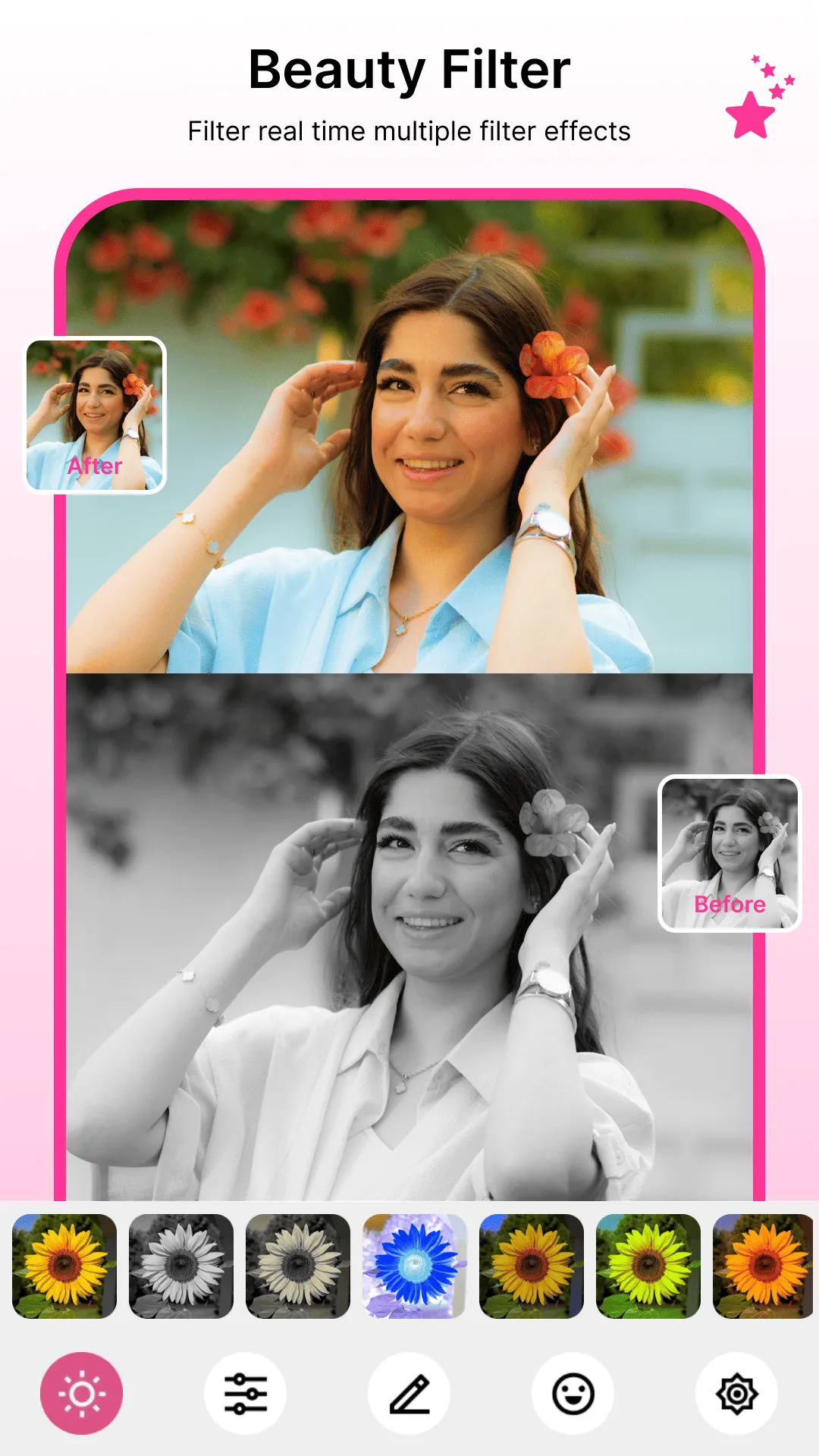 Beauty Camera : Sweet Camera | Indus Appstore | Screenshot