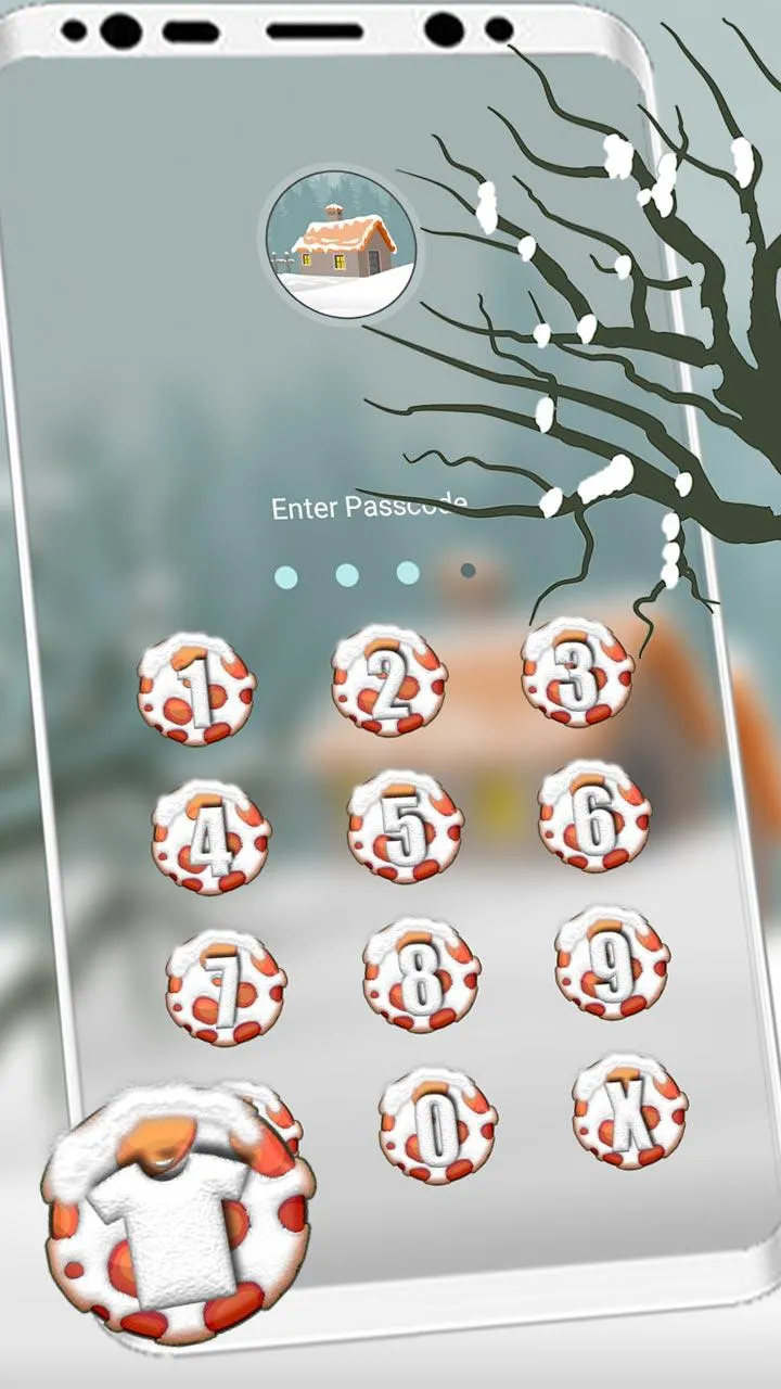 Winter House Launcher Theme | Indus Appstore | Screenshot