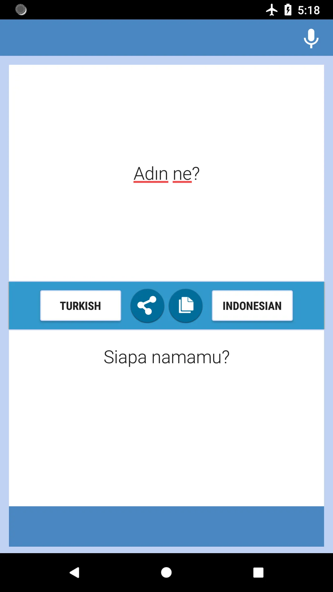 Turkish-Indonesian Translator | Indus Appstore | Screenshot