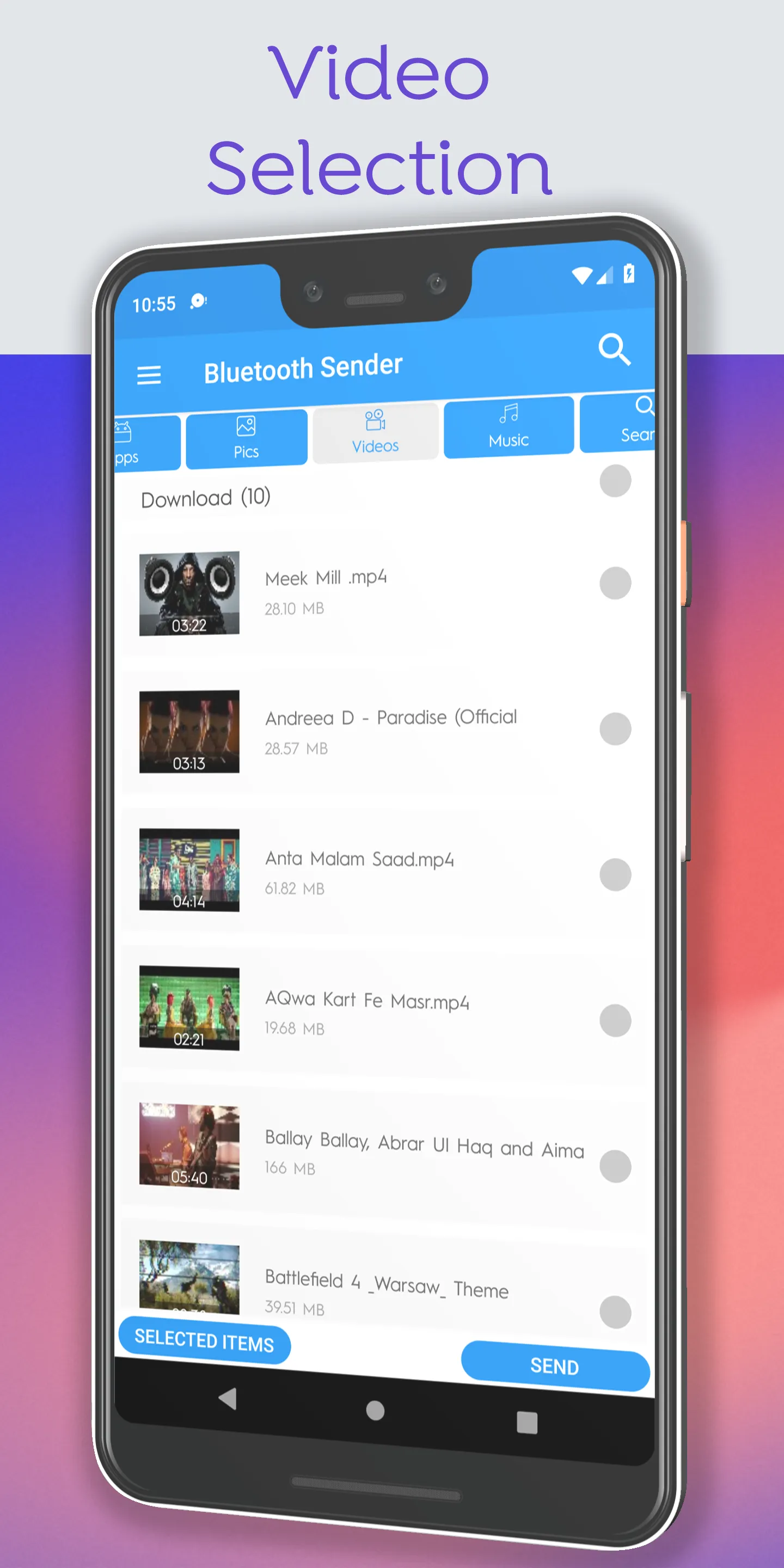 Bluetooth Sender Share Transfe | Indus Appstore | Screenshot