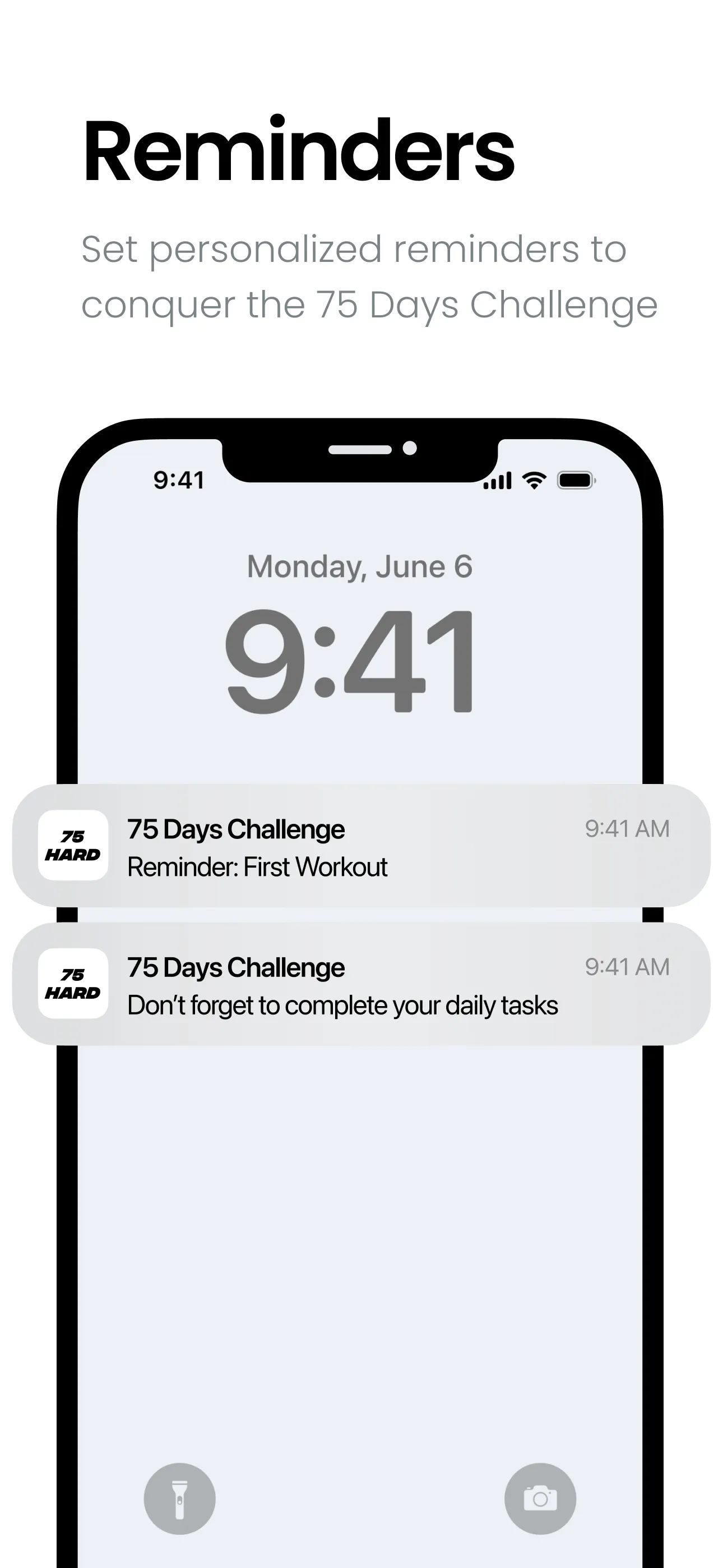 BeHard: 75 Hard Challenge | Indus Appstore | Screenshot