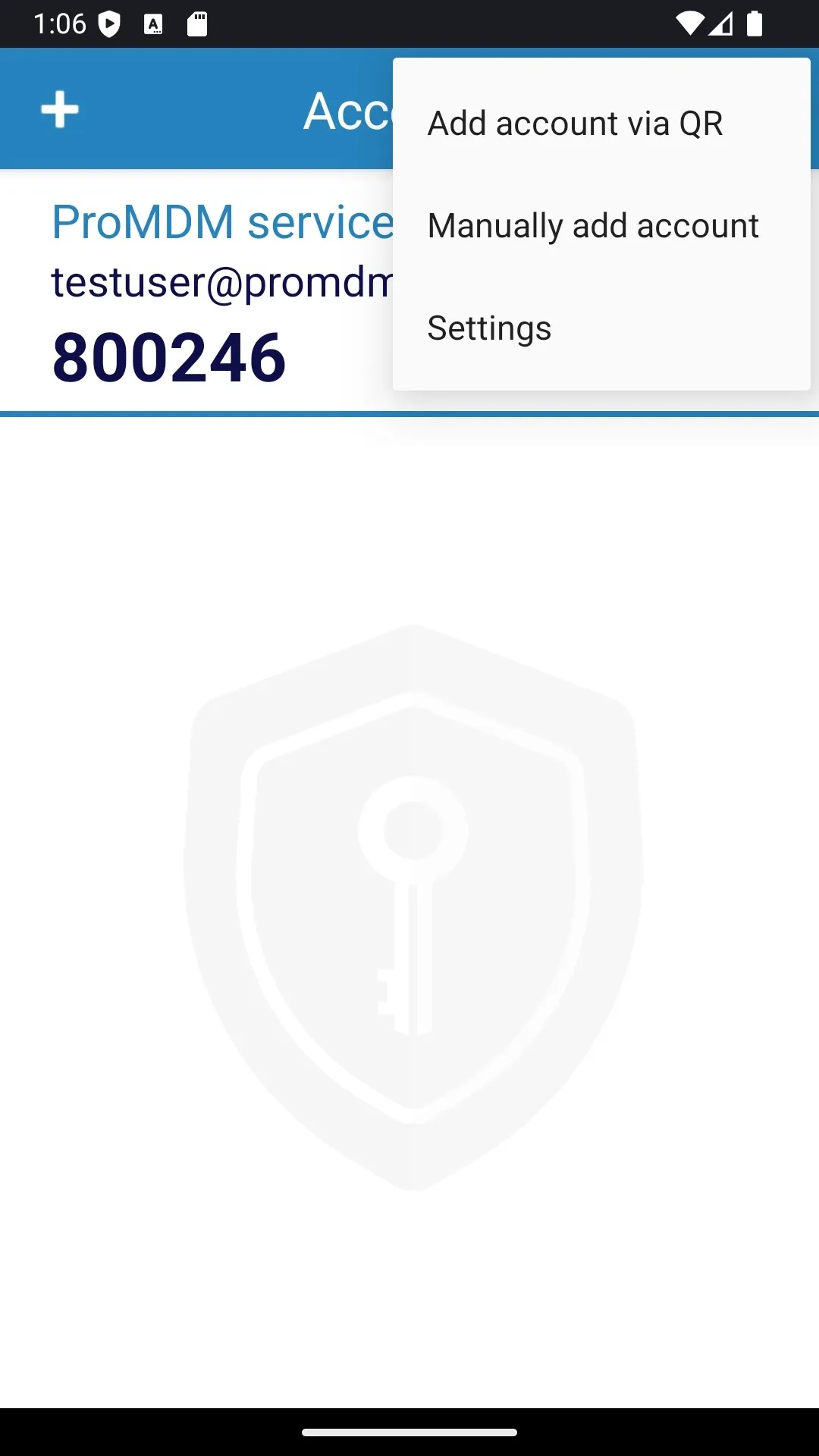 ProMFA Authenticator | Indus Appstore | Screenshot