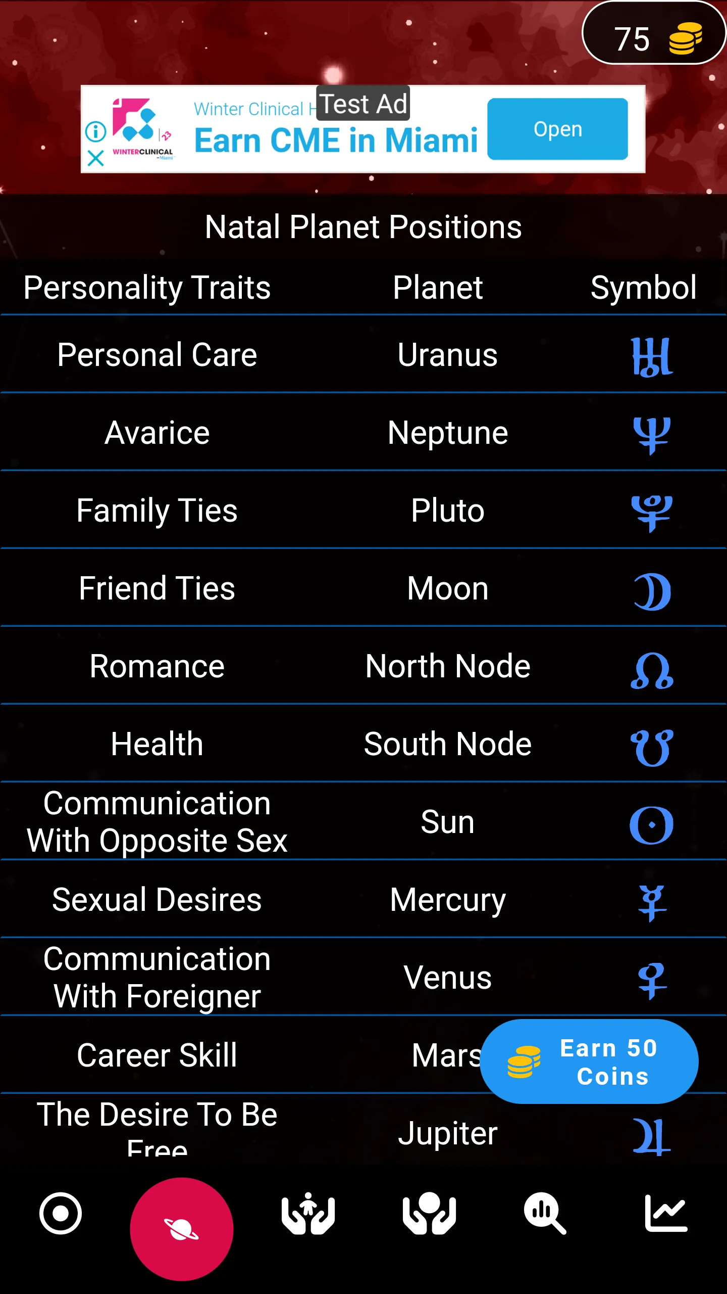 Astrology Area Natal Chart | Indus Appstore | Screenshot