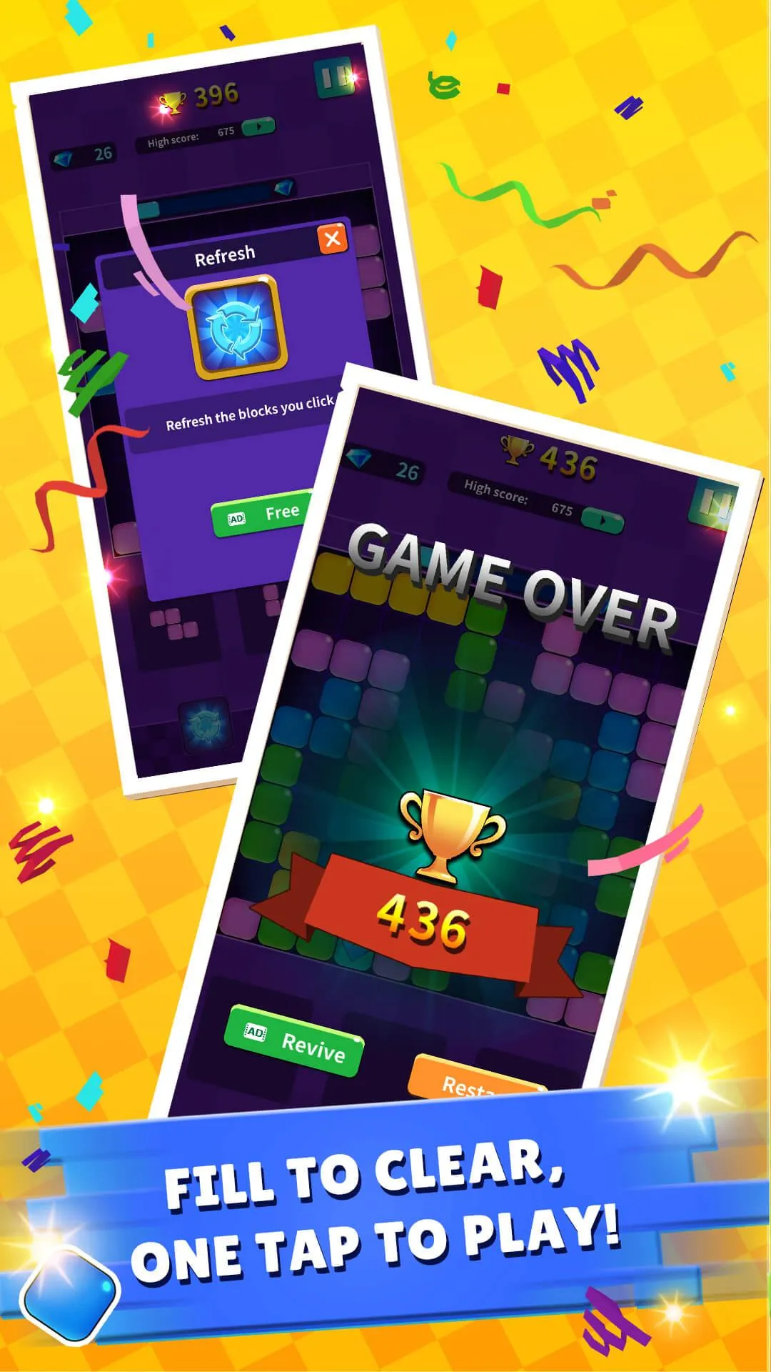 Blocks Smasher - Move, Fill an | Indus Appstore | Screenshot