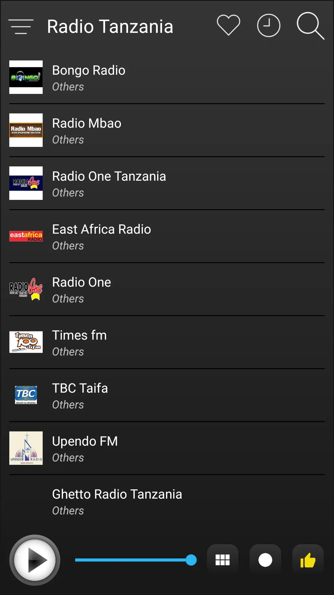 Tanzania Radio FM AM Music | Indus Appstore | Screenshot