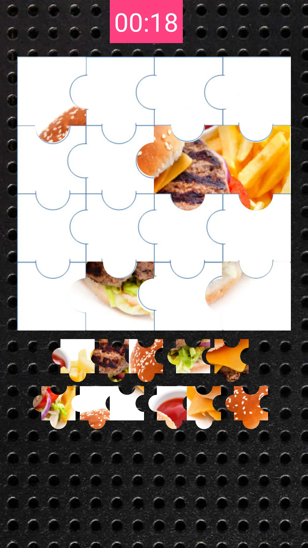 Burger Puzzle | Indus Appstore | Screenshot