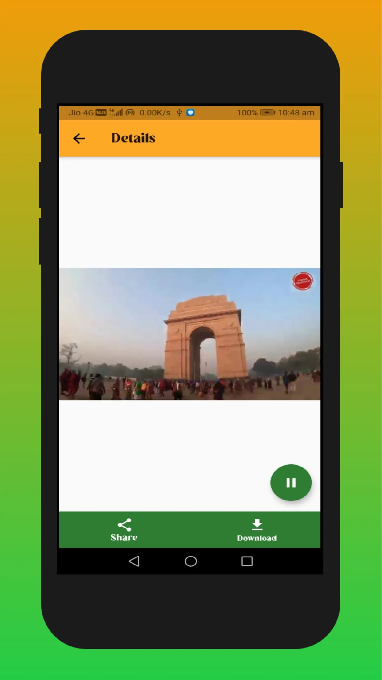 15 August Video Status | Indus Appstore | Screenshot