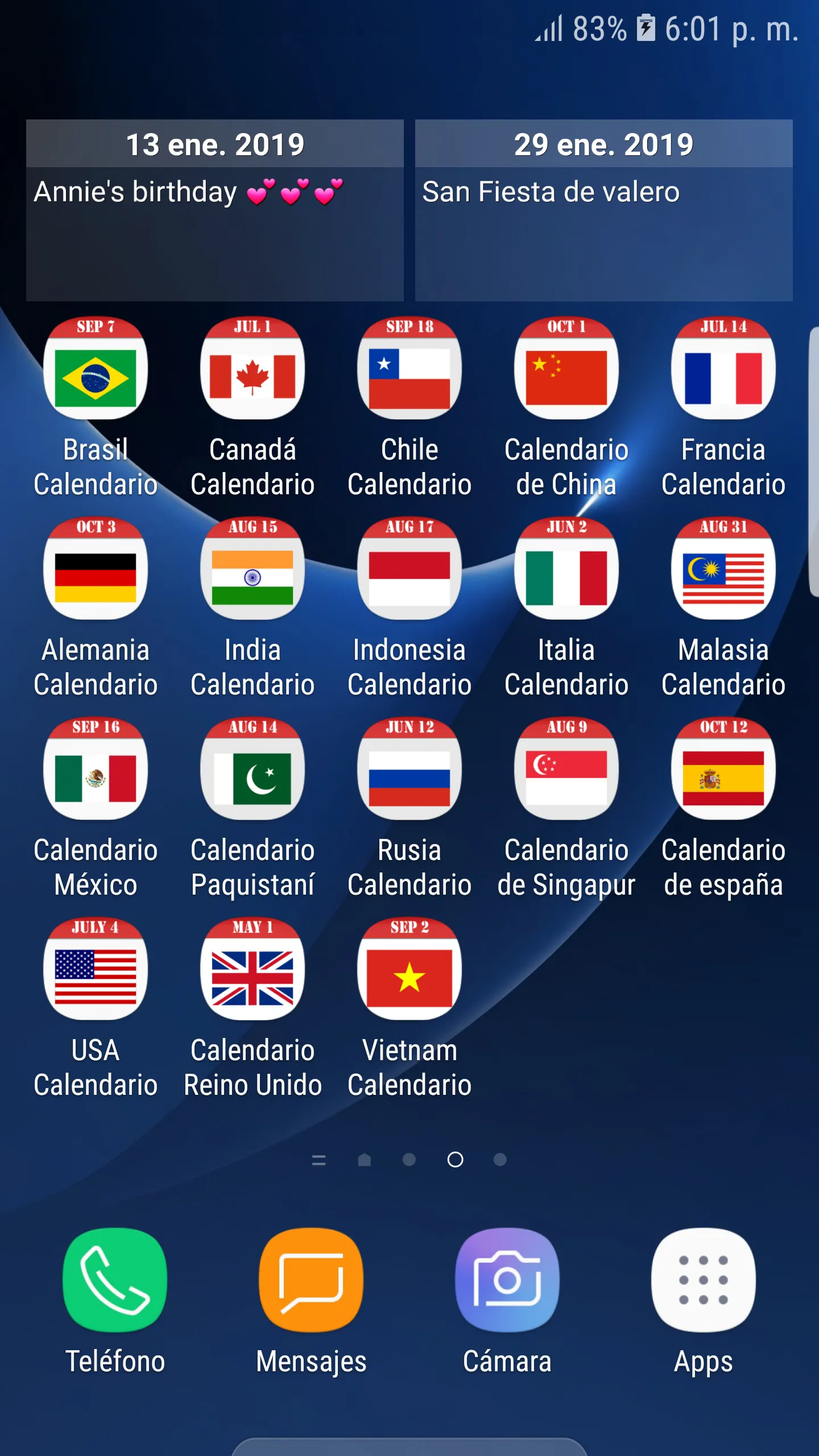 Spain Calendar | Indus Appstore | Screenshot