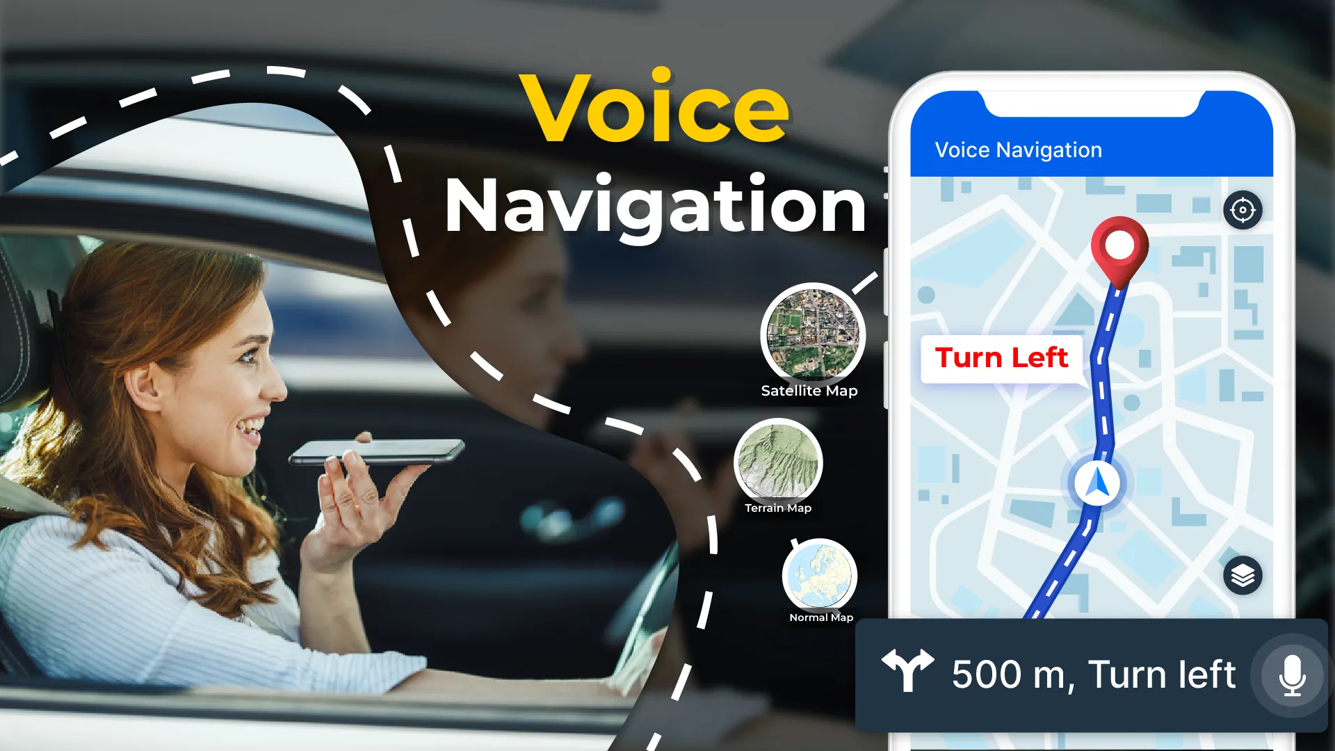 GPS Navigation & Map Direction | Indus Appstore | Screenshot