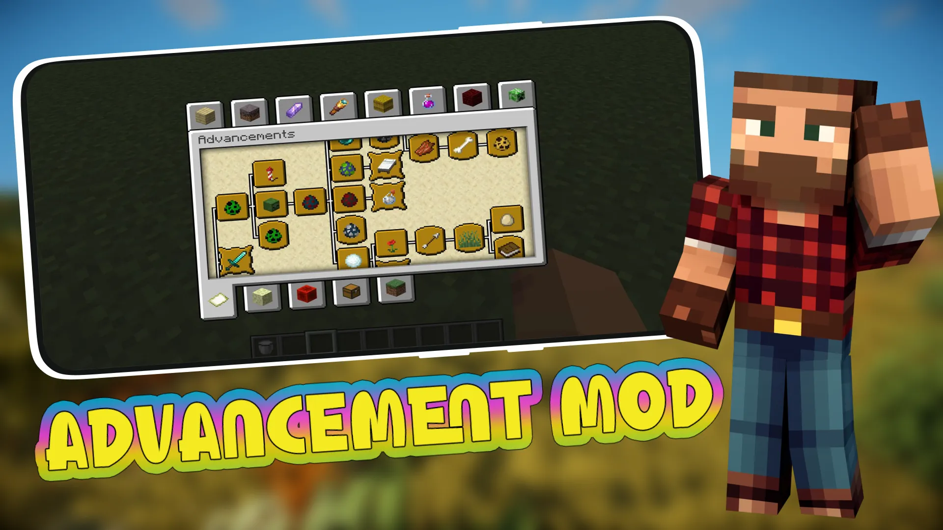 Advancement Mod For Minecraft | Indus Appstore | Screenshot