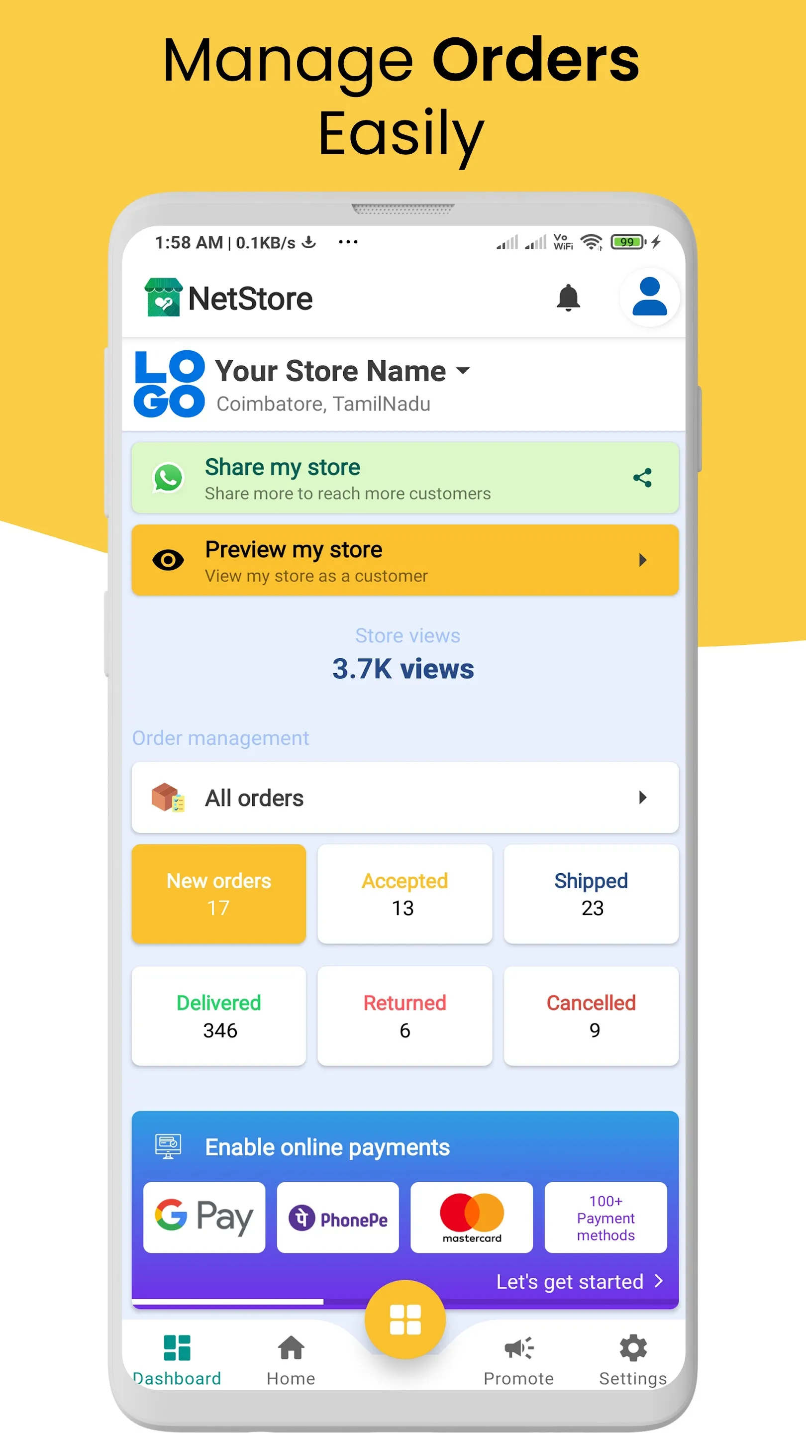 NEGO - Create Ecommerce Store | Indus Appstore | Screenshot