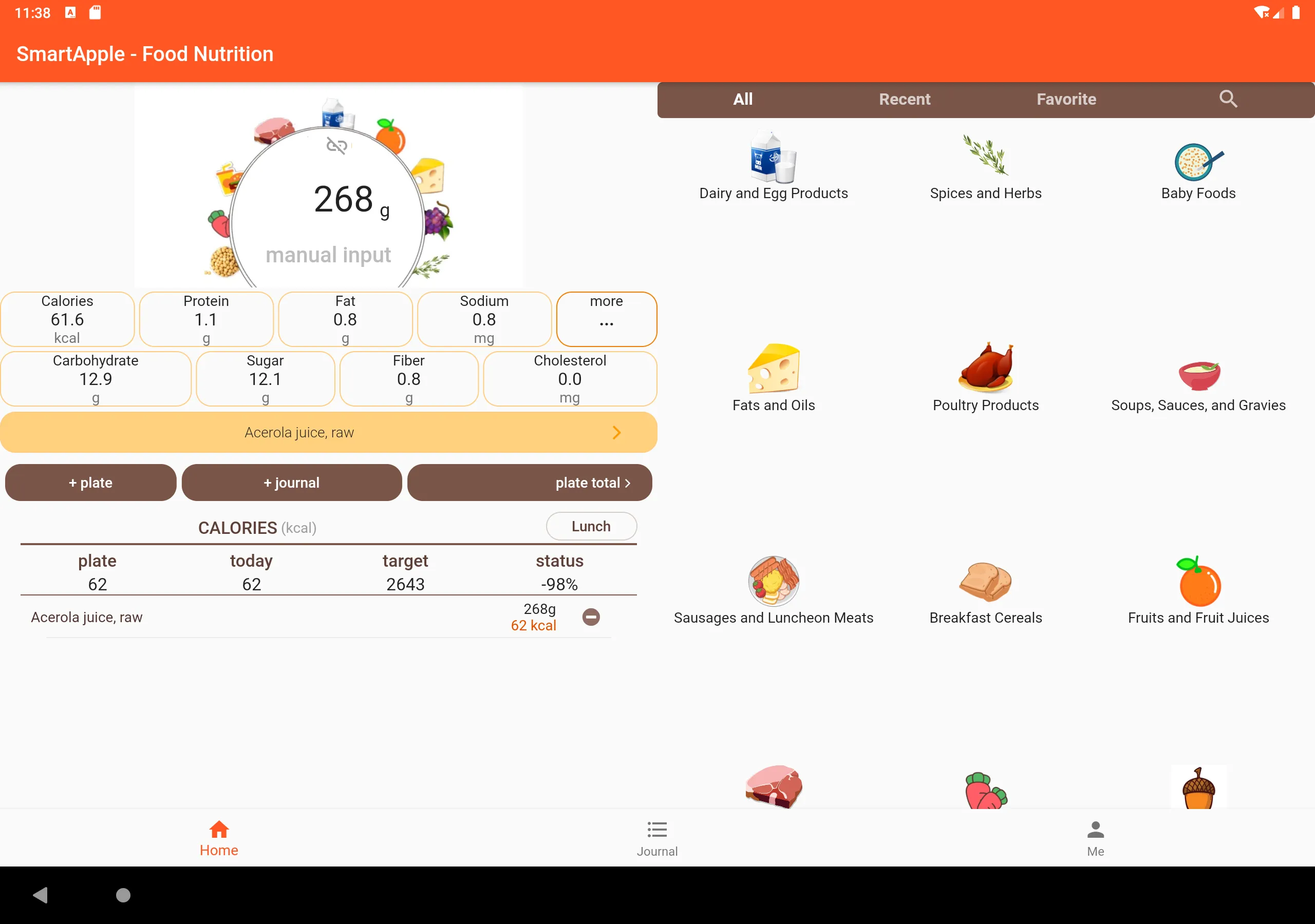 SmartApple - Food Nutrition | Indus Appstore | Screenshot