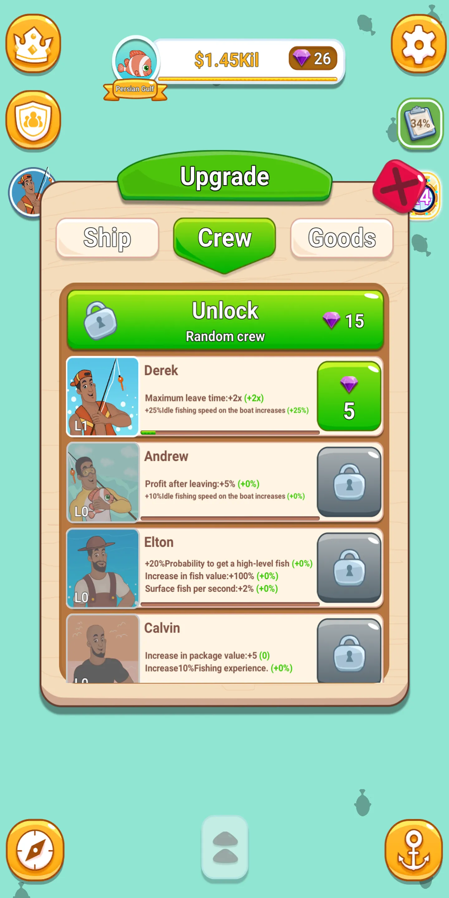 Idle Fishing Tycoon | Indus Appstore | Screenshot