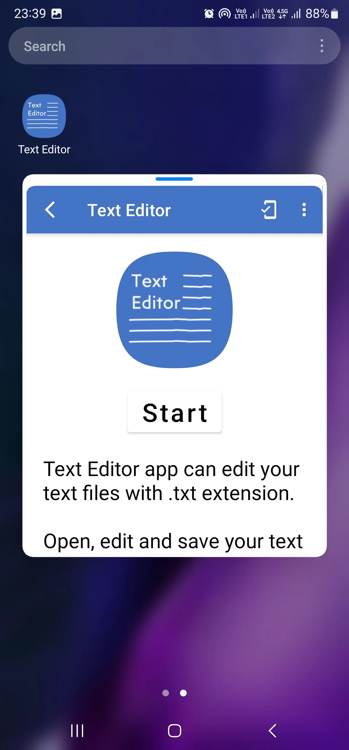 Text Editor | Indus Appstore | Screenshot