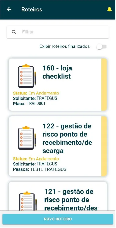 Trafegus Prestador | Indus Appstore | Screenshot