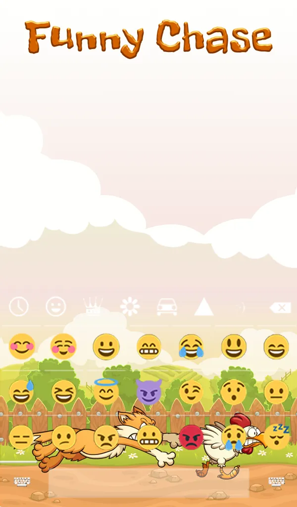 Funny Chase Animated Keyboard | Indus Appstore | Screenshot