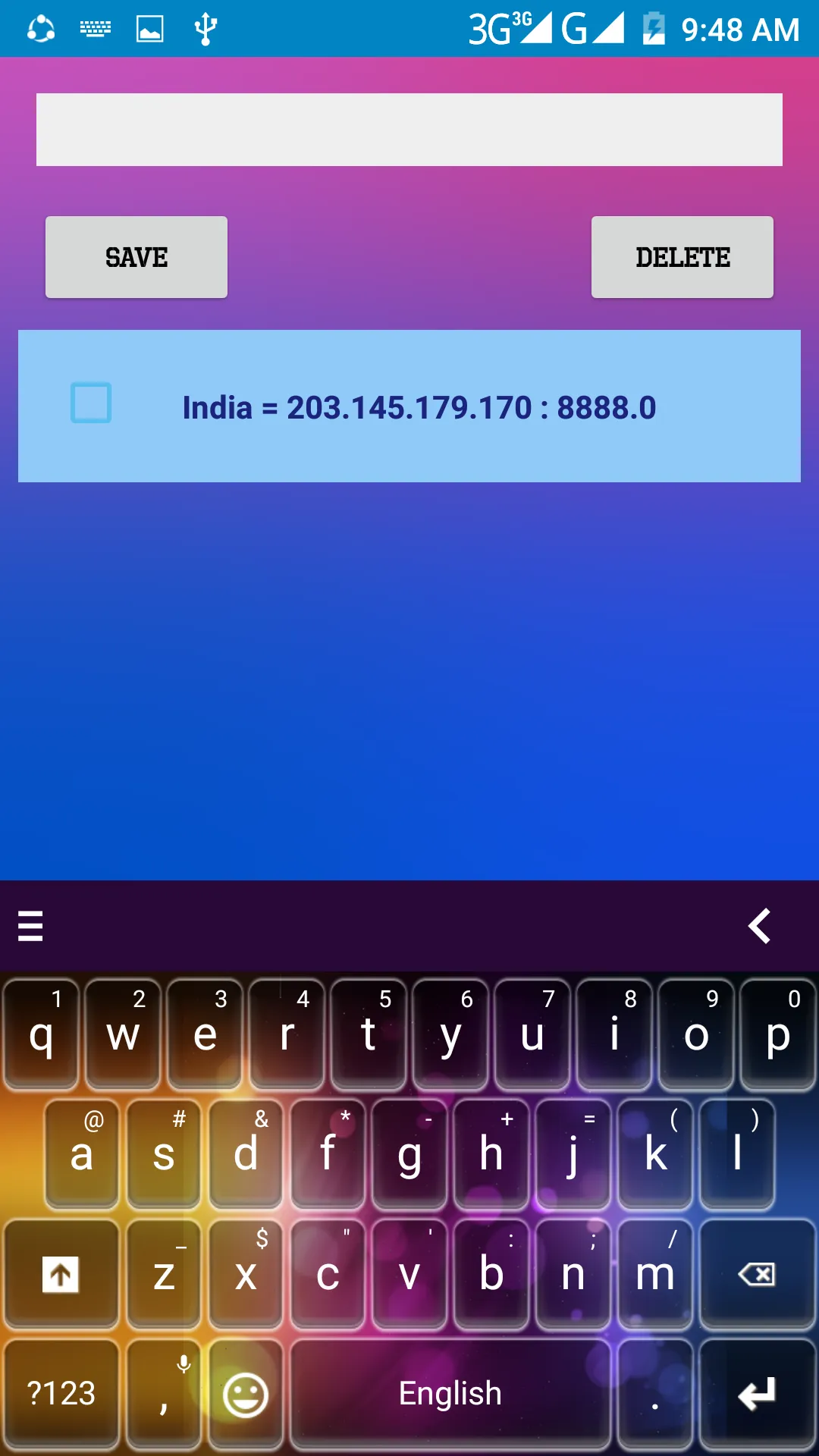 Proxy Generator (Ultimate) | Indus Appstore | Screenshot