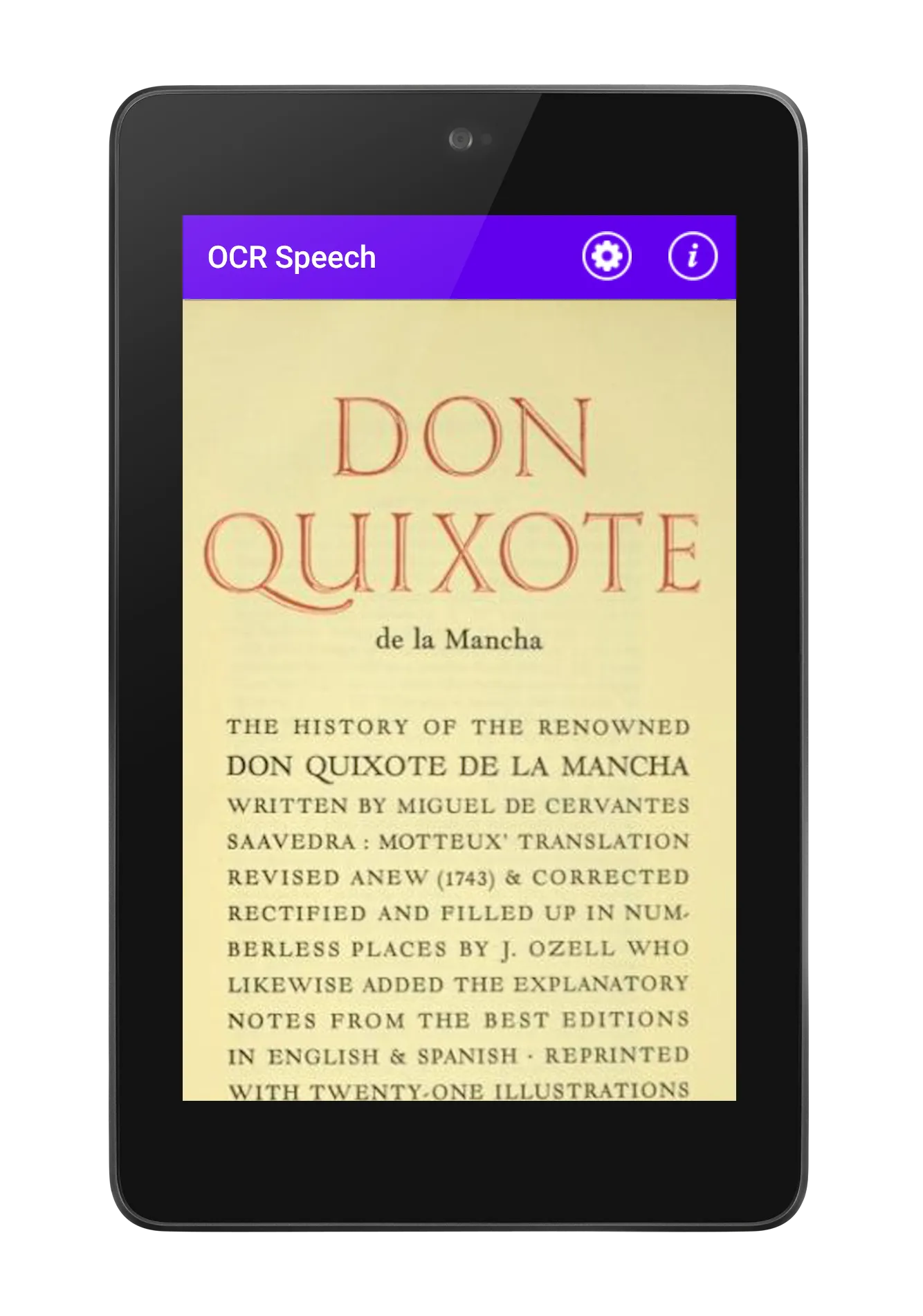 OCR Speech | Indus Appstore | Screenshot