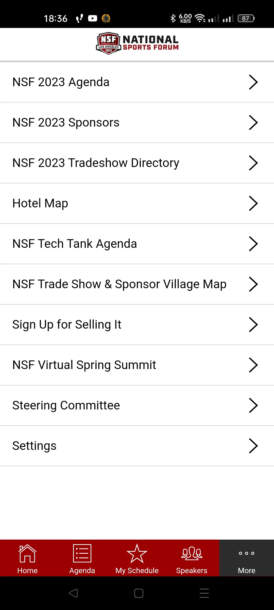 National Sports Forum (NSF) | Indus Appstore | Screenshot