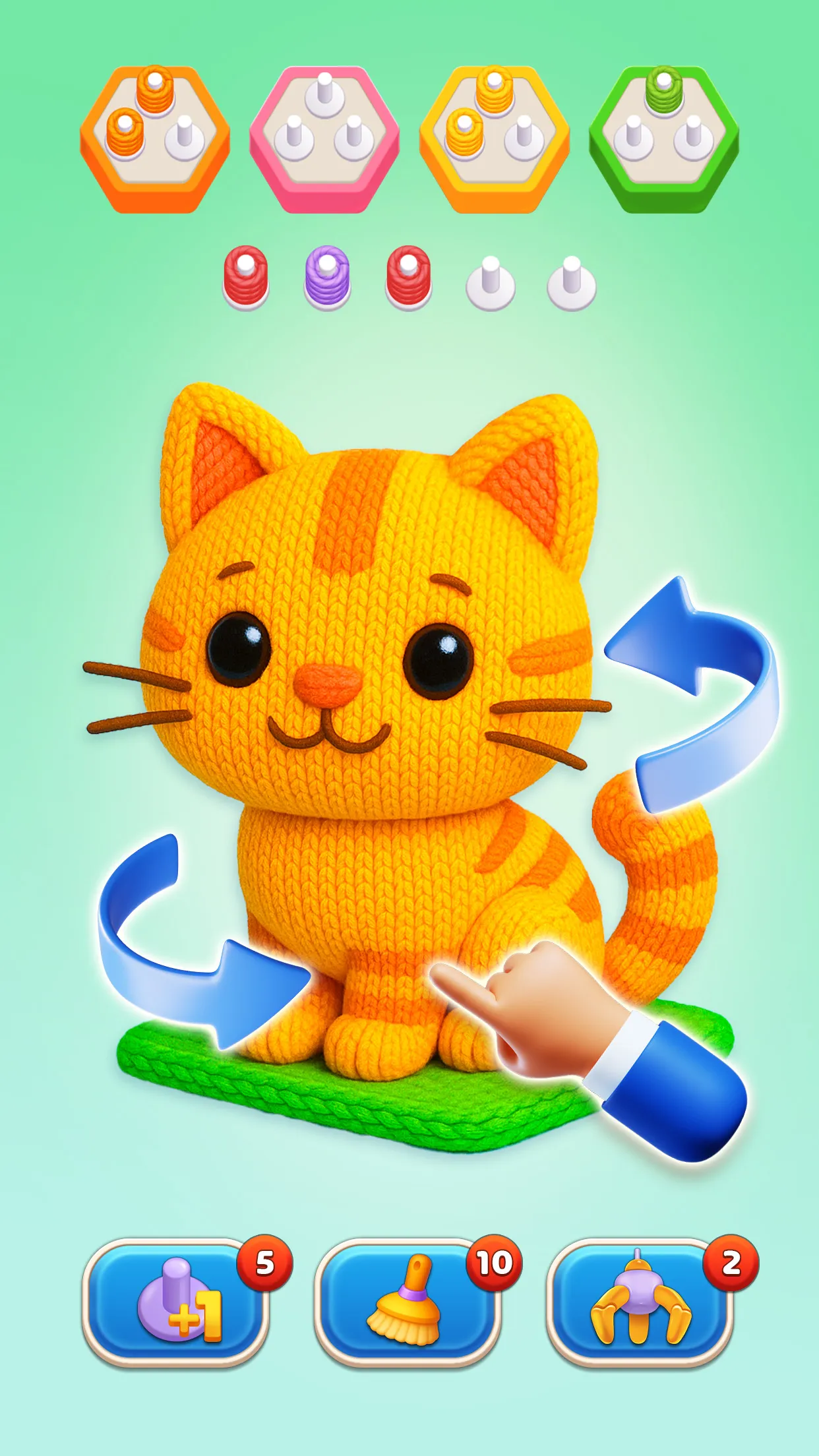 Wool Fever: Unravel Yarn 3D | Indus Appstore | Screenshot