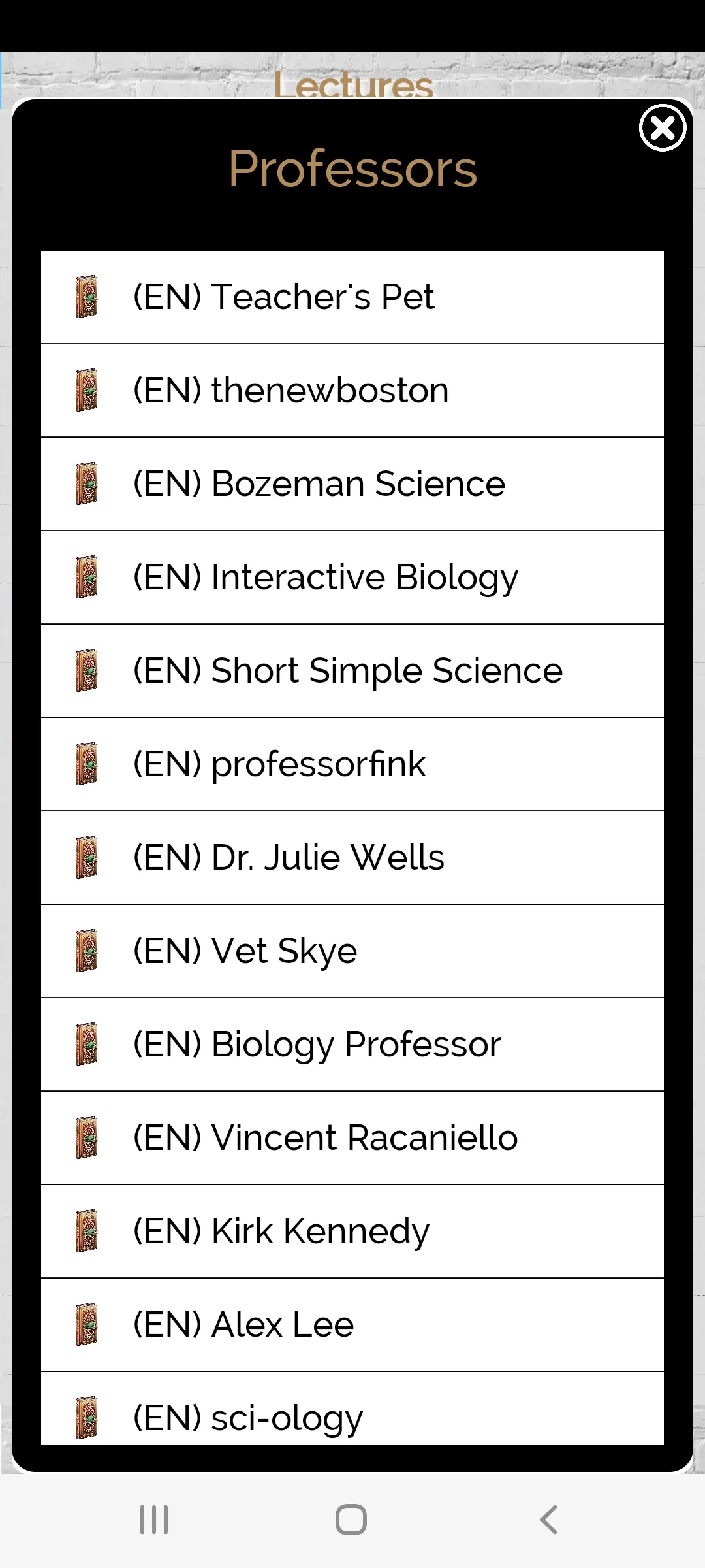 Biology - Lectures | Indus Appstore | Screenshot