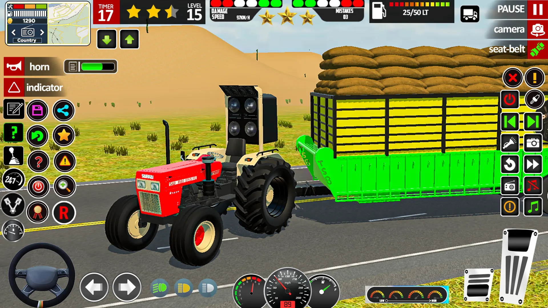 Indian Tractor Farming 3D Game | Indus Appstore | Screenshot