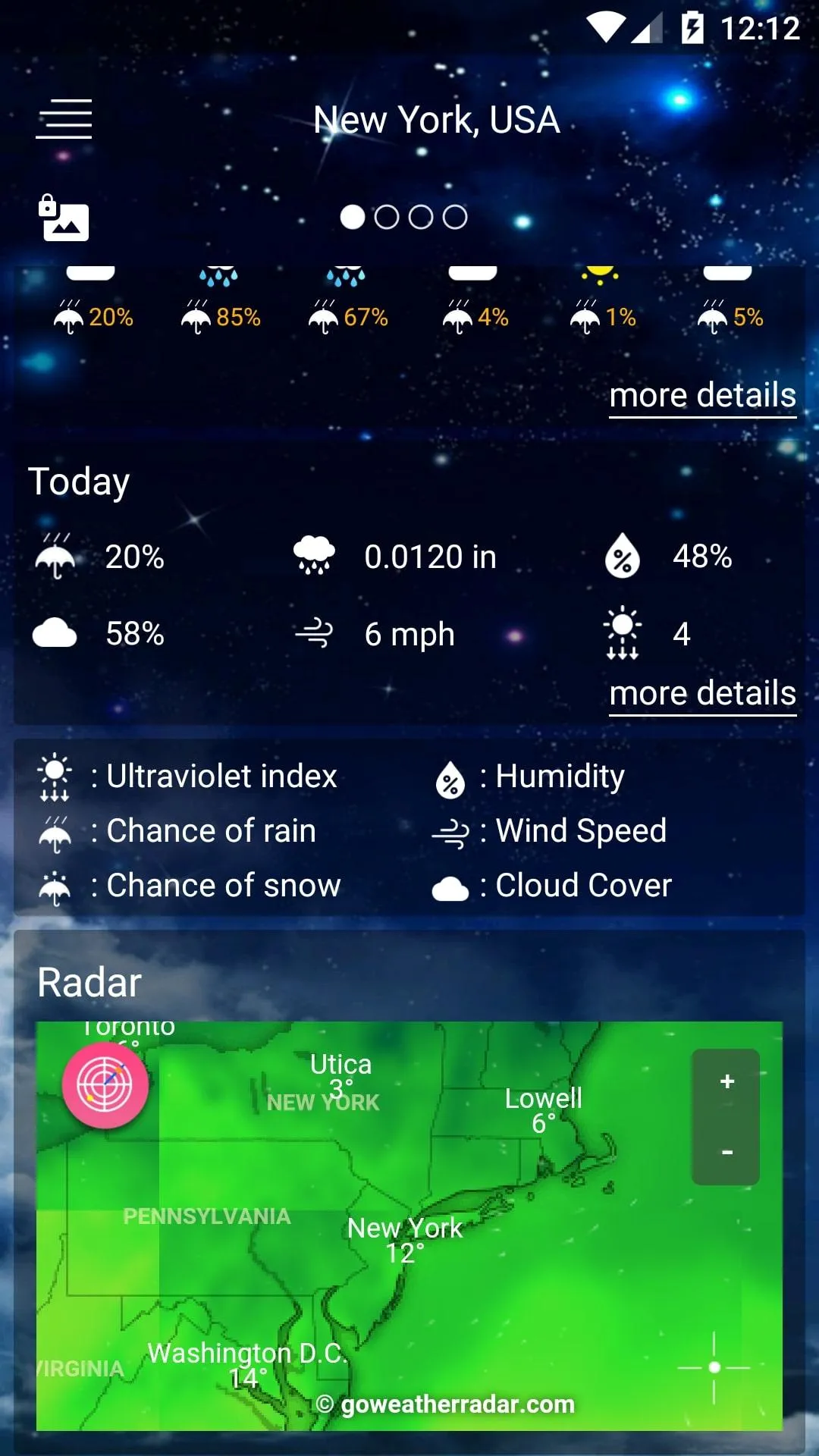 Weather Forecast | Indus Appstore | Screenshot