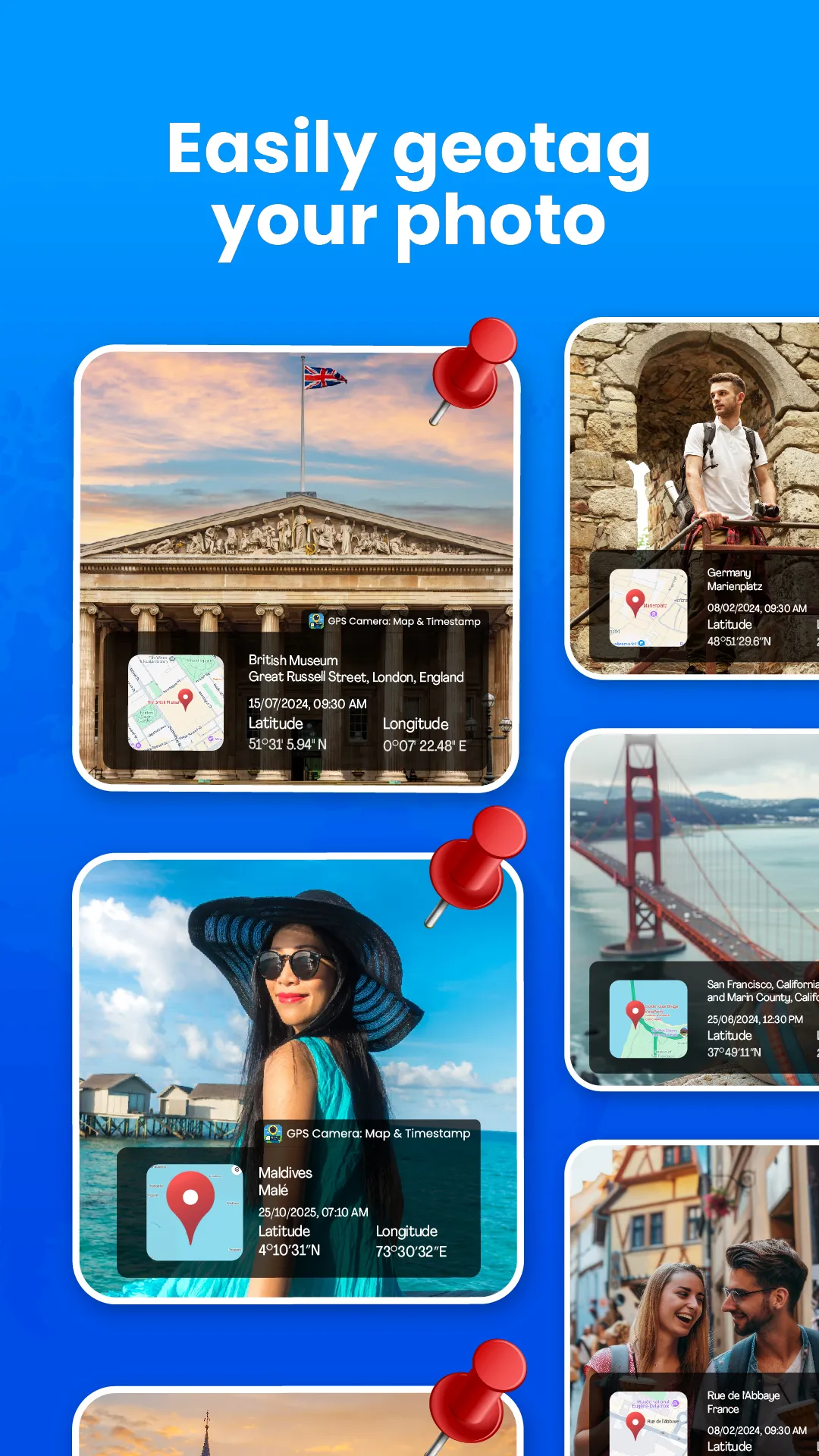 GPS Camera, Map & Timestamp | Indus Appstore | Screenshot