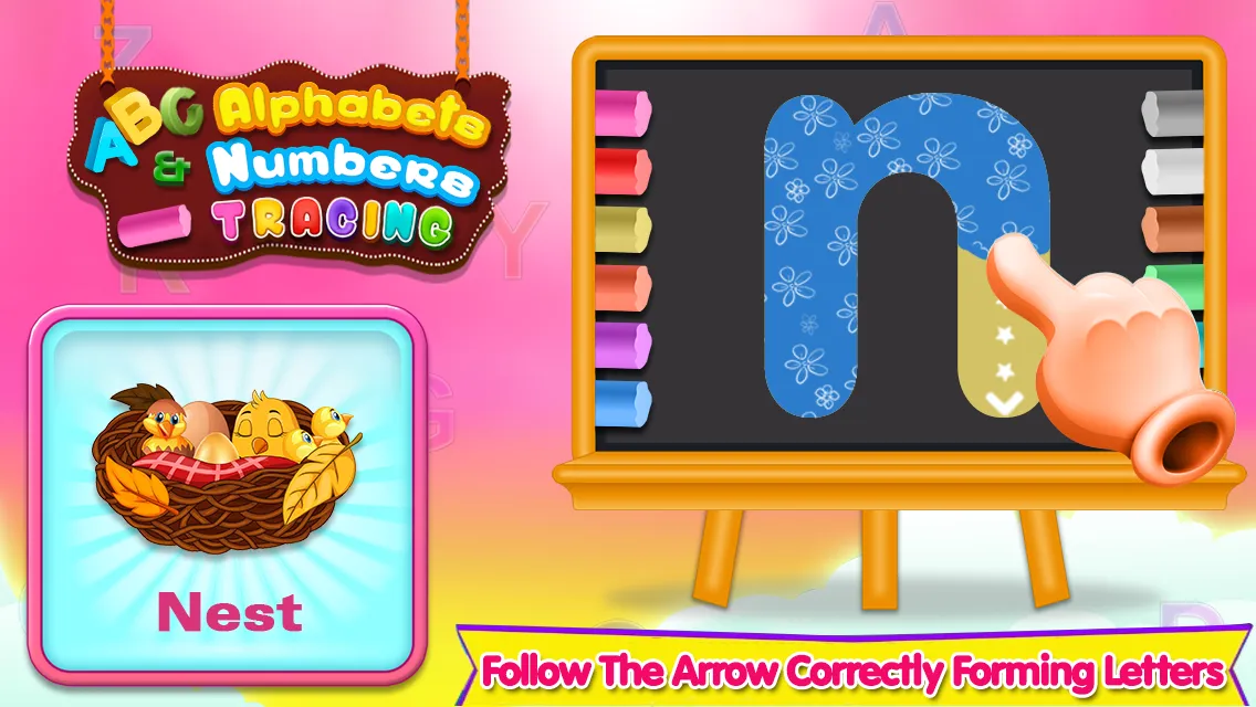 ABC Alphabets & Numbers Tracin | Indus Appstore | Screenshot