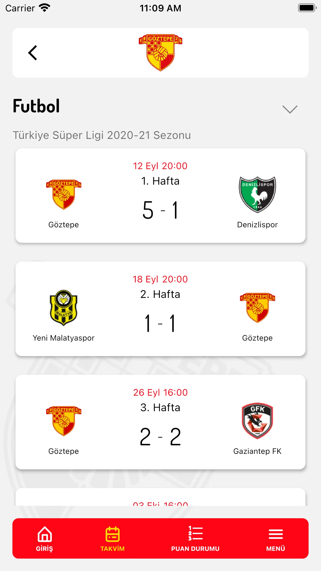 Göztepe | Indus Appstore | Screenshot