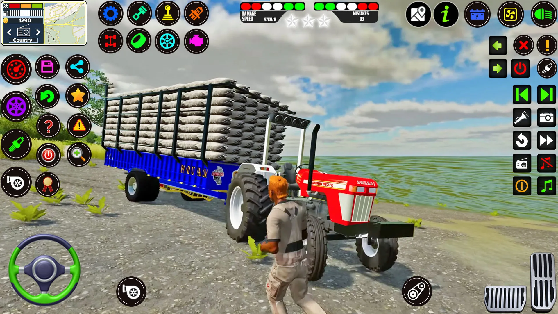US Farming Tractor Games 3d | Indus Appstore | Screenshot