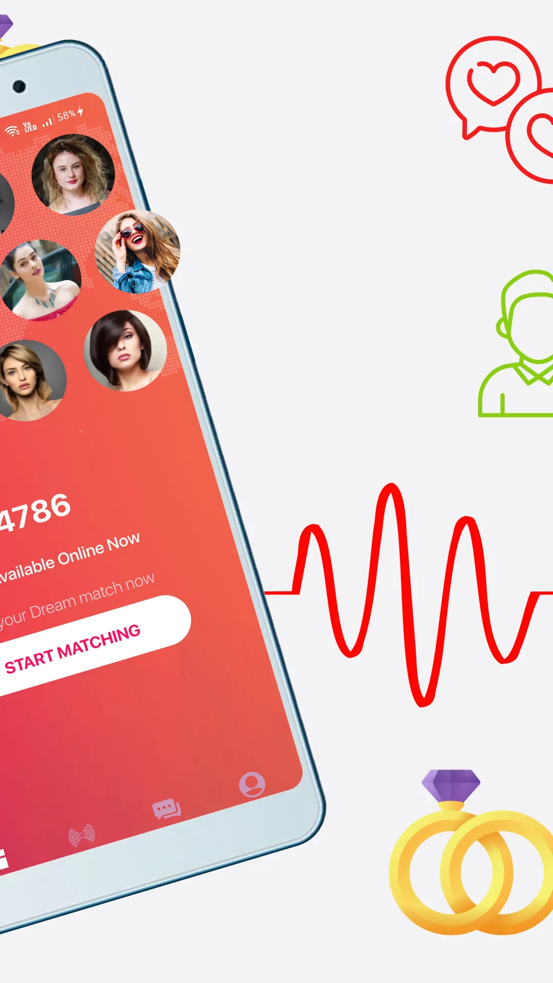 Salvo Meet-Dating & Video chat | Indus Appstore | Screenshot