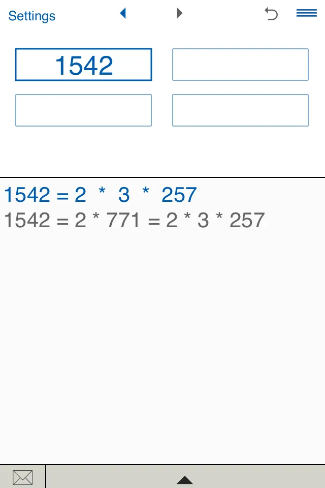 Prime Factor Calculator | Indus Appstore | Screenshot