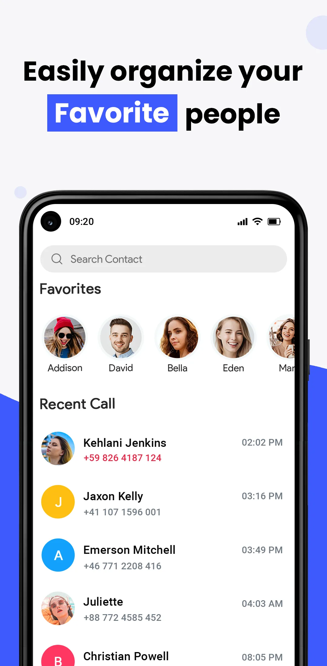 Contacts | Indus Appstore | Screenshot