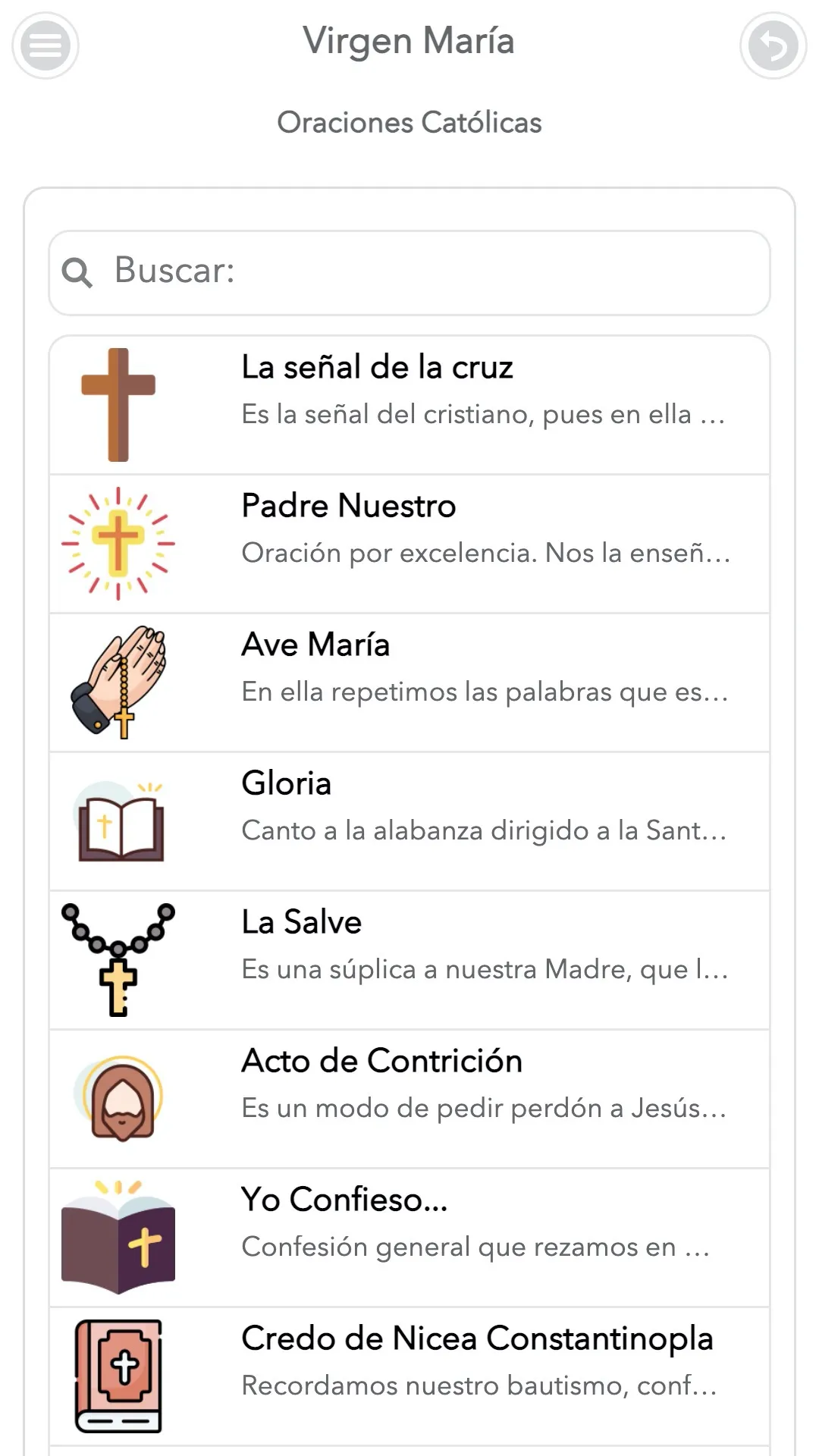 Virgen Maria | Indus Appstore | Screenshot