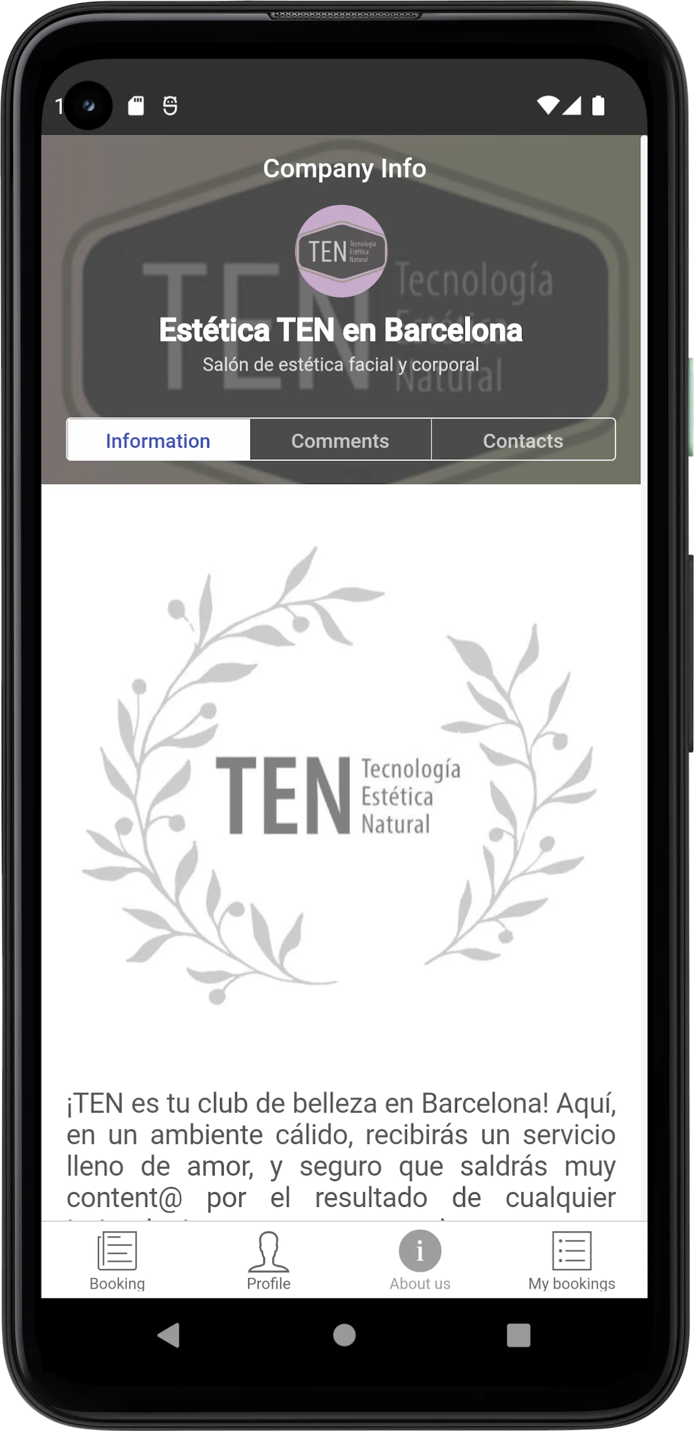 TEN Estética | Indus Appstore | Screenshot