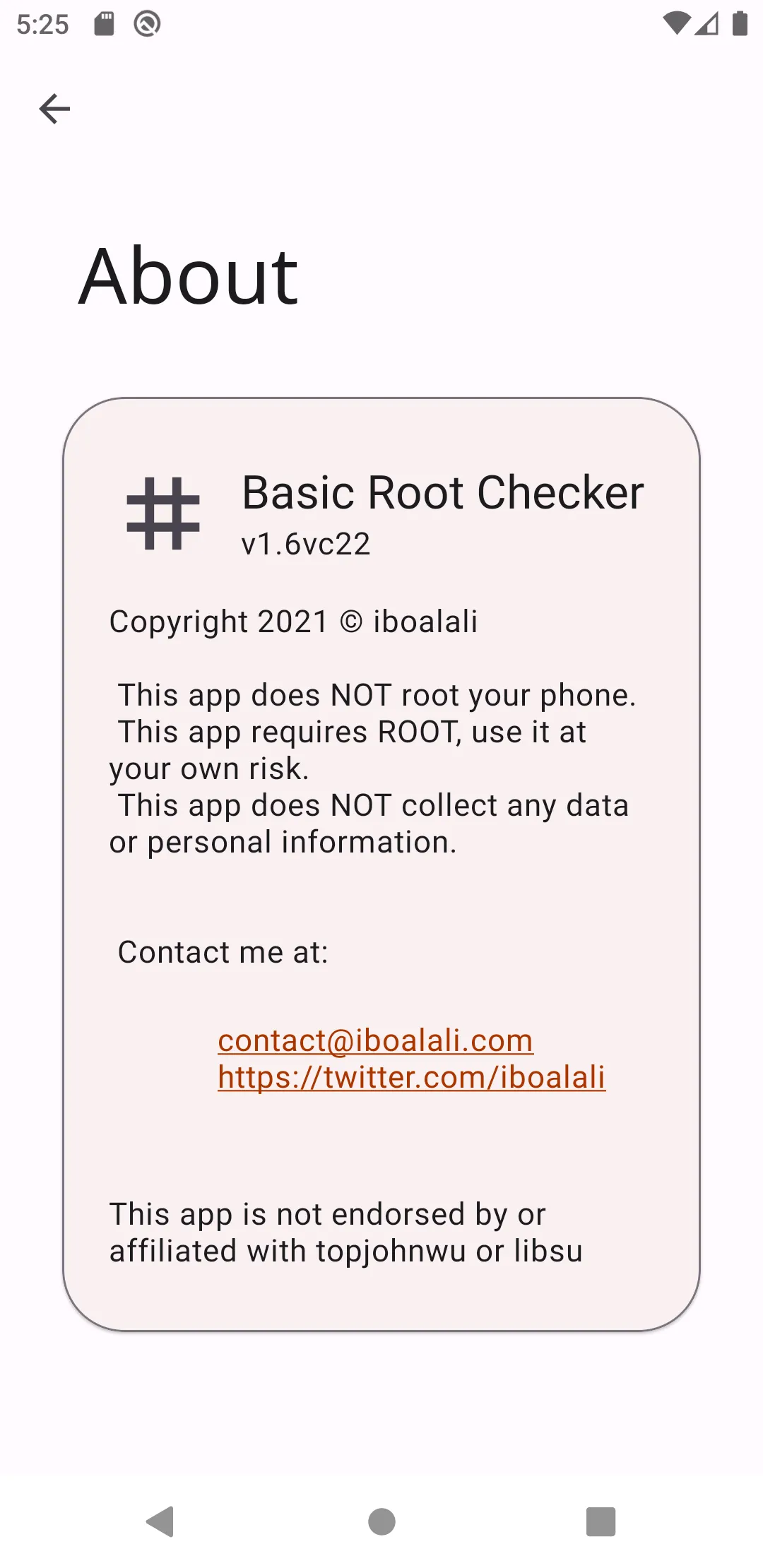 Basic Root Checker | Indus Appstore | Screenshot