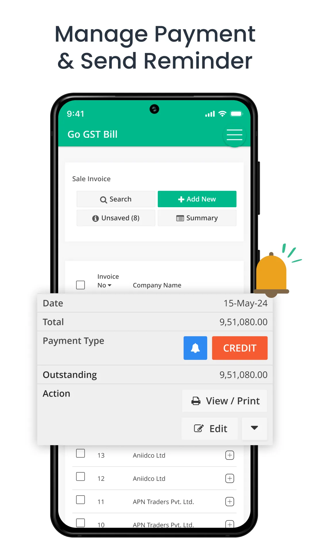 GoGSTBill: Invoice Billing App | Indus Appstore | Screenshot