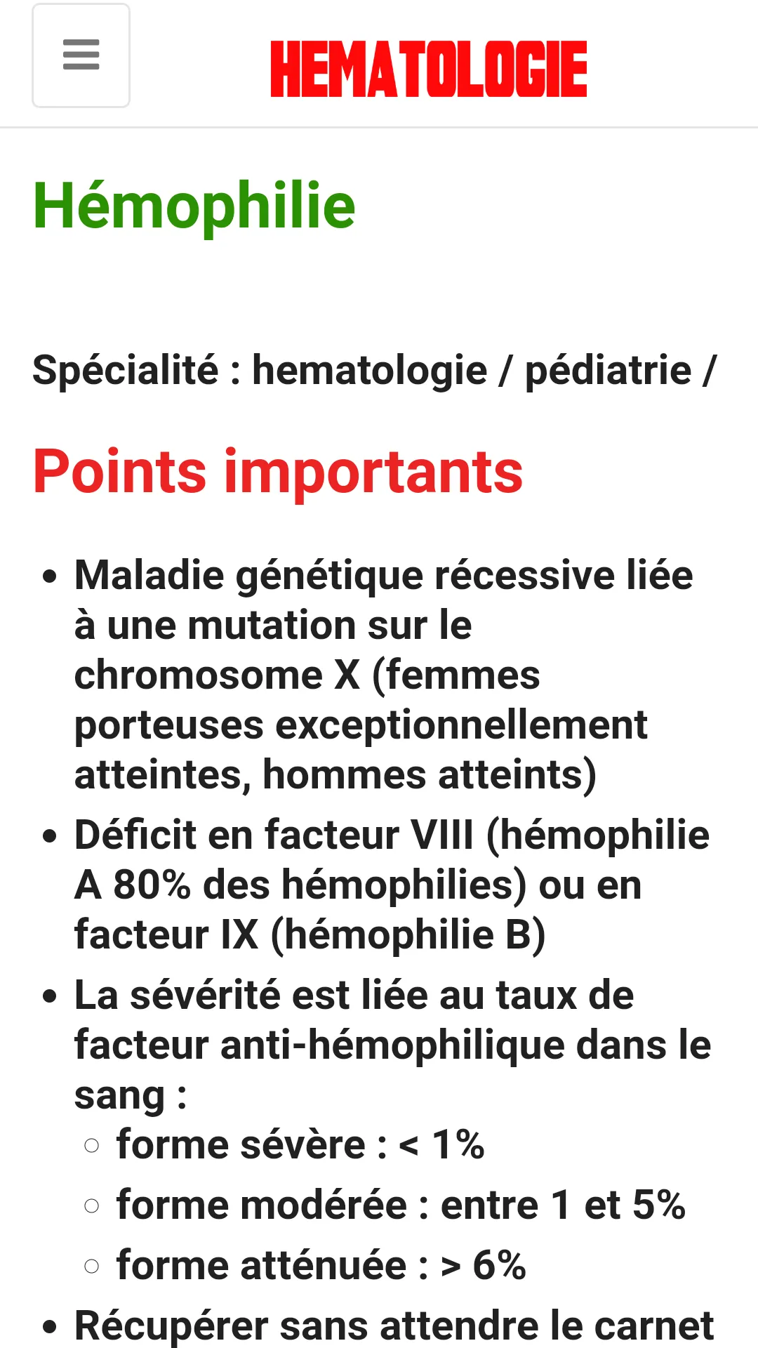 Hematology | Indus Appstore | Screenshot