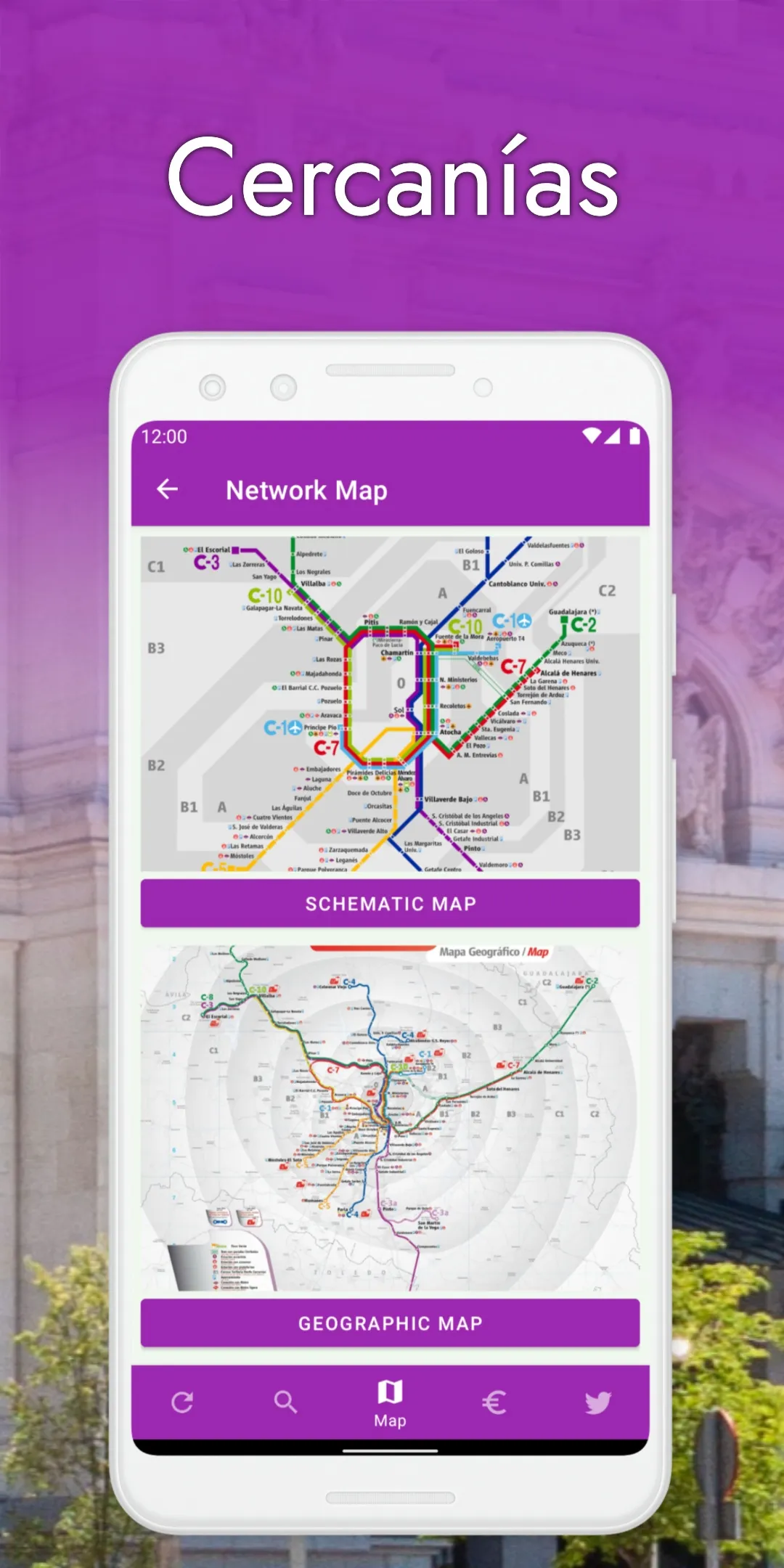 Madrid Metro Bus Cercanias | Indus Appstore | Screenshot