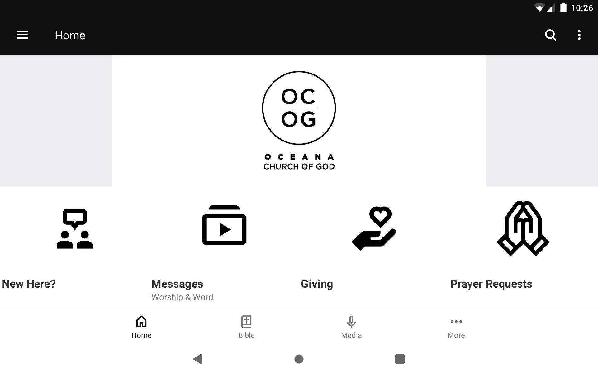 Oceana Church of God | Indus Appstore | Screenshot