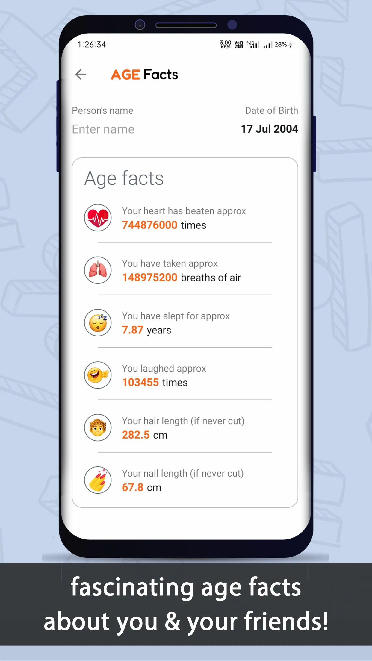 Birthday Age Calculator | Indus Appstore | Screenshot