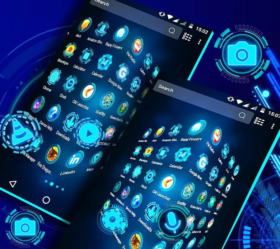Technology Launcher Theme | Indus Appstore | Screenshot
