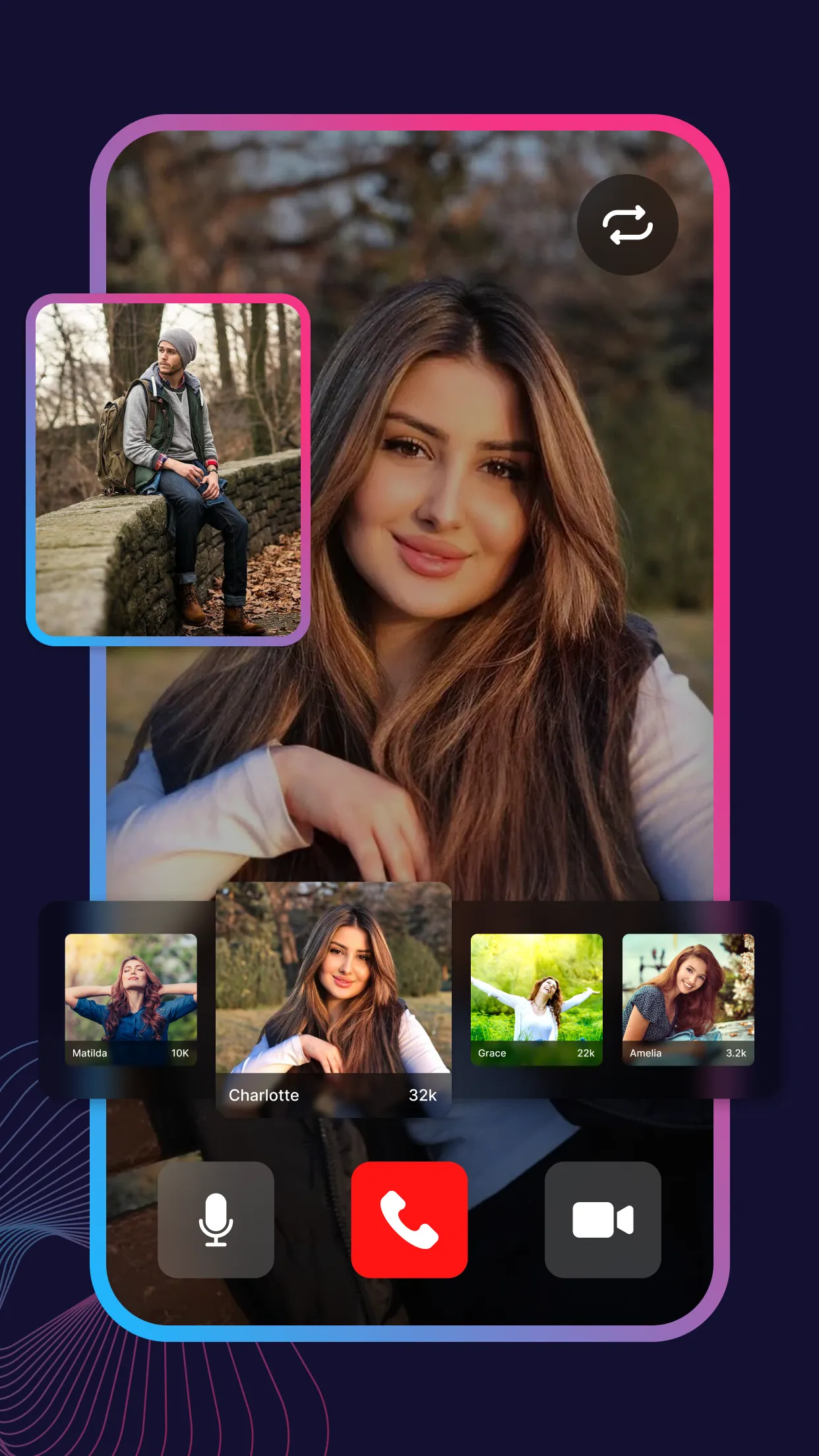 JoinU Video Call - Live Chat | Indus Appstore | Screenshot