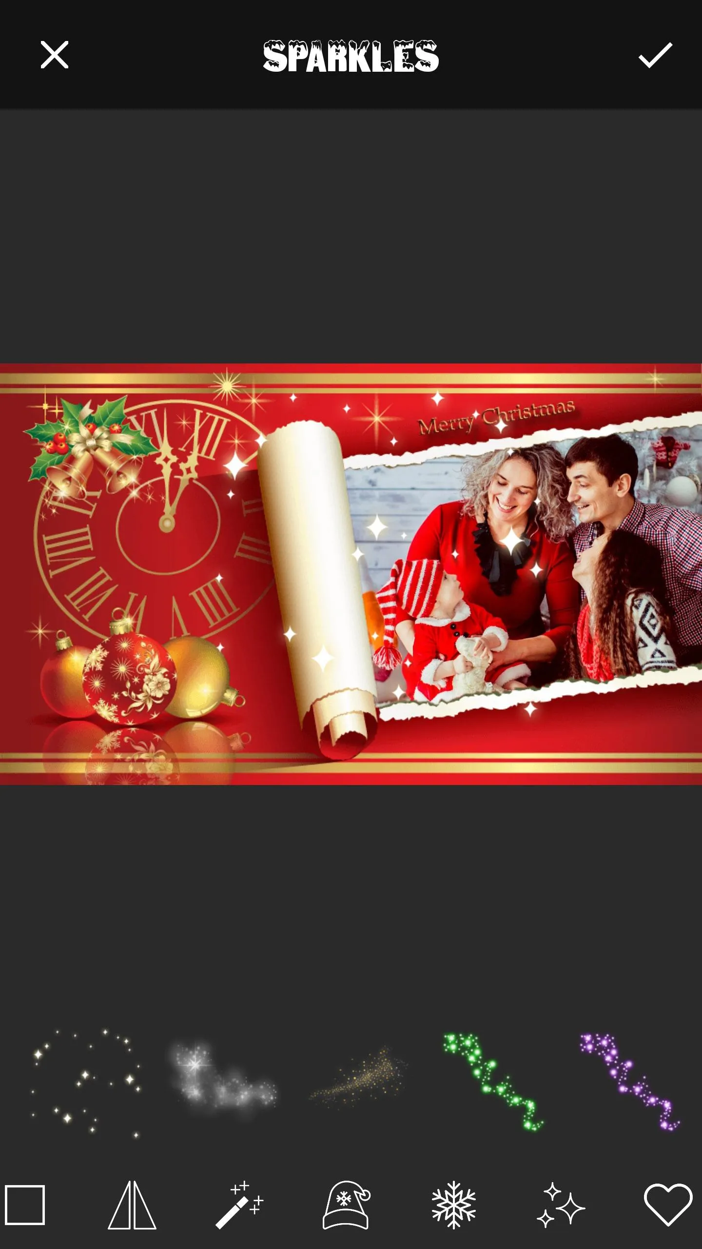 Christmas Cards Maker | Indus Appstore | Screenshot