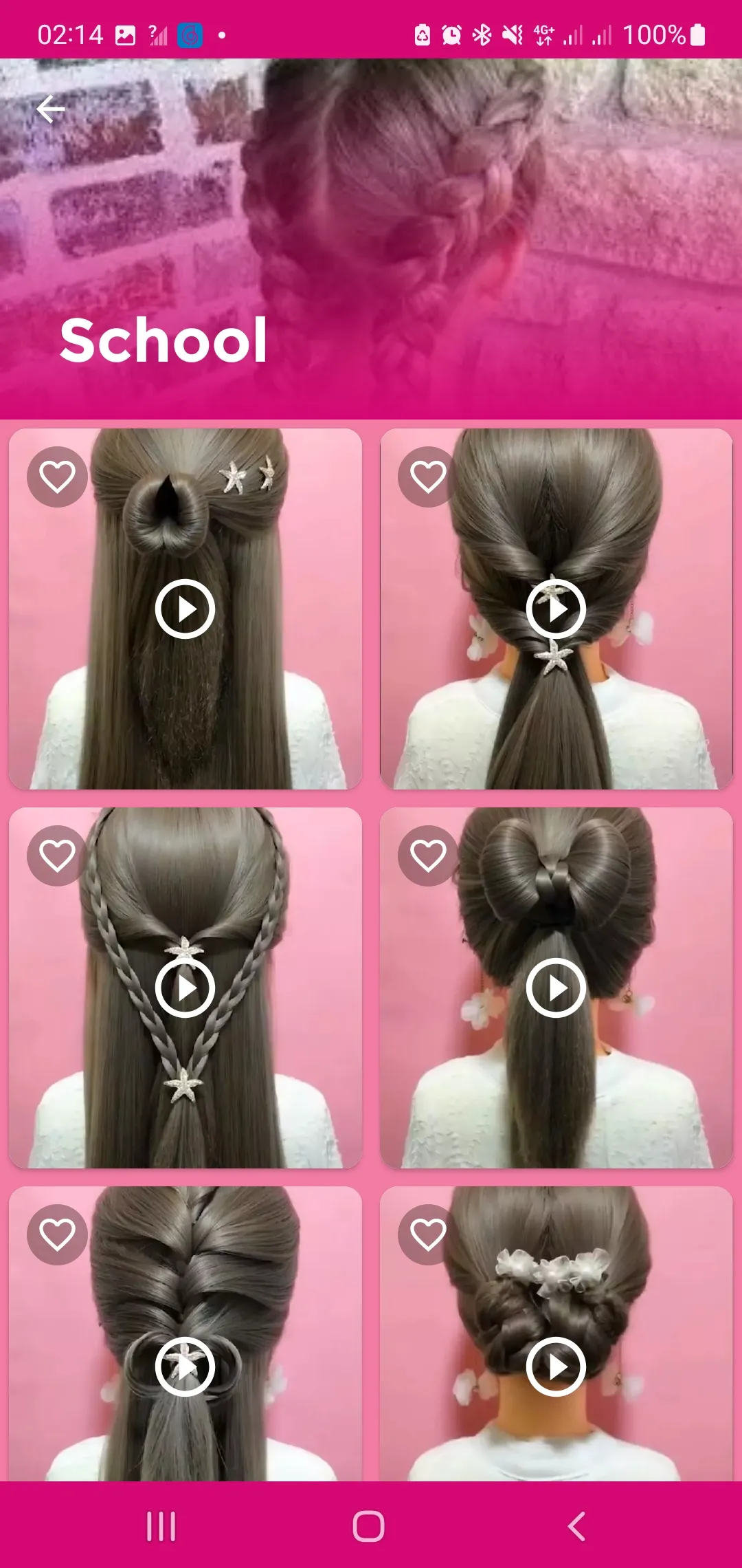 Girls Hairstyle Step By Step | Indus Appstore | Screenshot