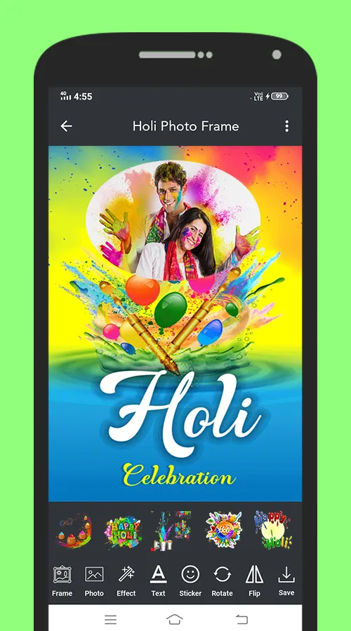 Holi Photo Frame | Indus Appstore | Screenshot