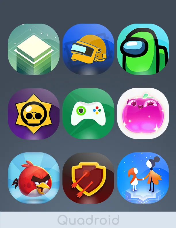 Quadroid - Icon Pack | Indus Appstore | Screenshot